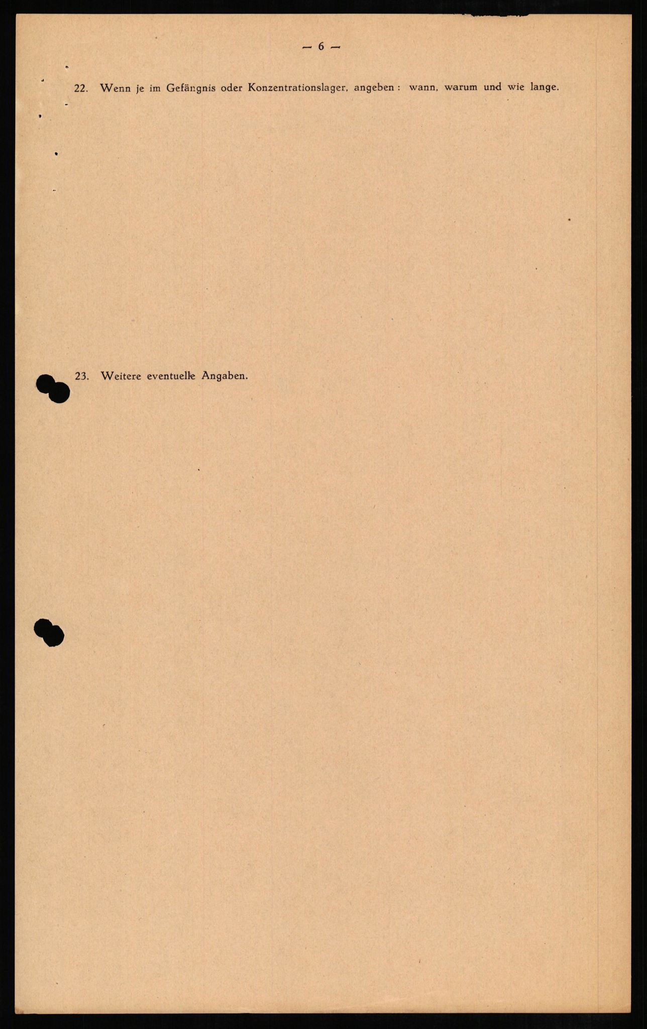 Forsvaret, Forsvarets overkommando II, RA/RAFA-3915/D/Db/L0008: CI Questionaires. Tyske okkupasjonsstyrker i Norge. Tyskere., 1945-1946, s. 183