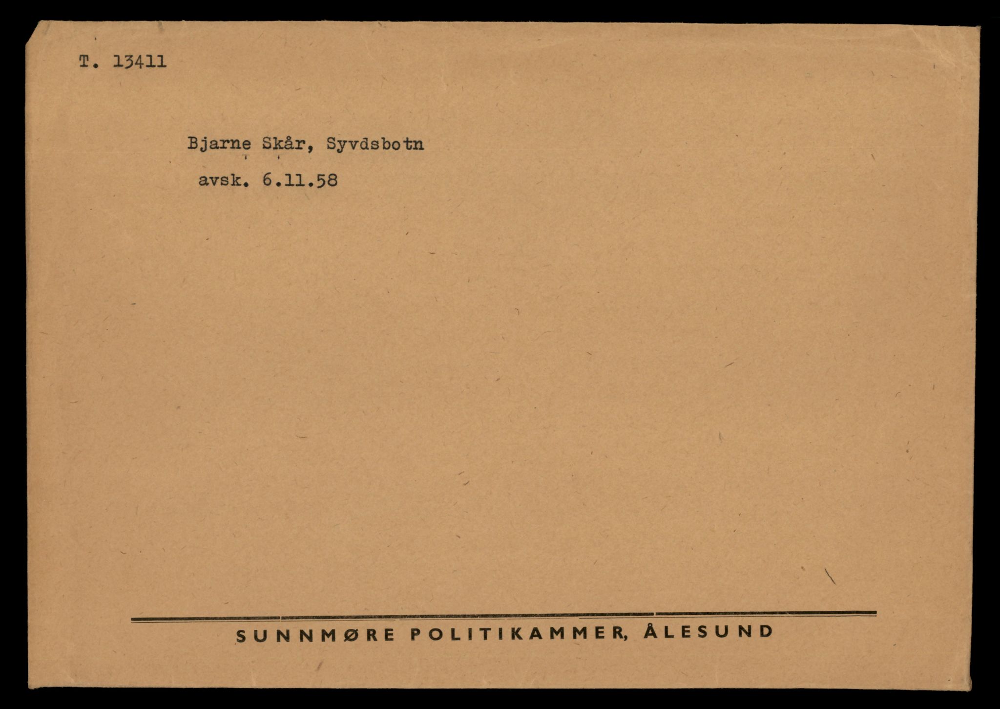 Møre og Romsdal vegkontor - Ålesund trafikkstasjon, AV/SAT-A-4099/F/Fe/L0039: Registreringskort for kjøretøy T 13361 - T 13530, 1927-1998, s. 835