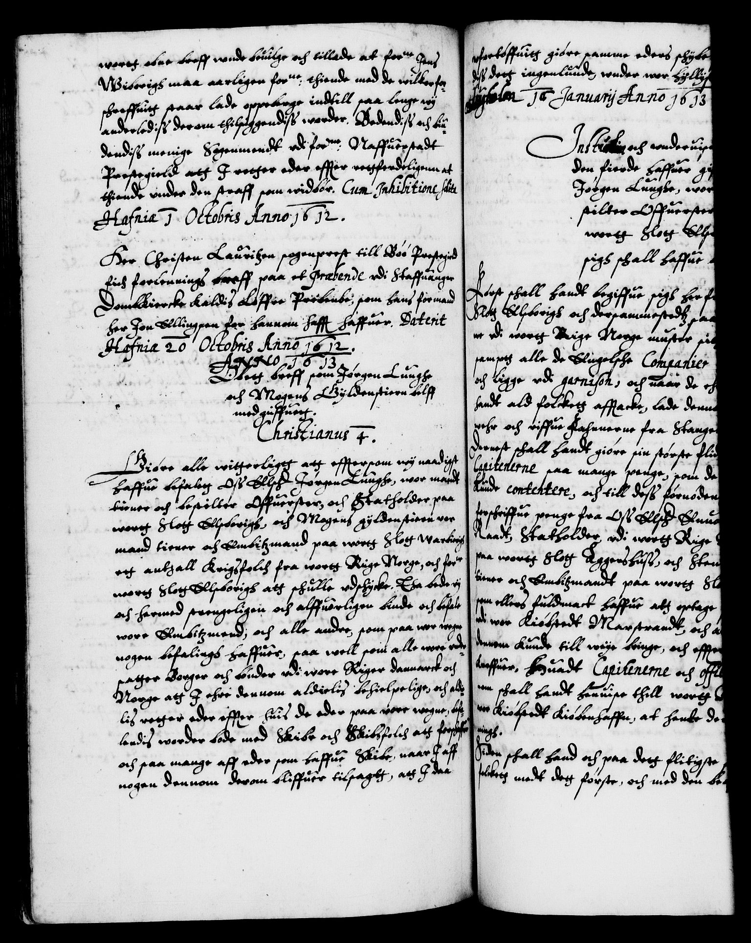 Danske Kanselli 1572-1799, RA/EA-3023/F/Fc/Fca/Fcaa/L0003: Norske registre (mikrofilm), 1596-1616, s. 405b