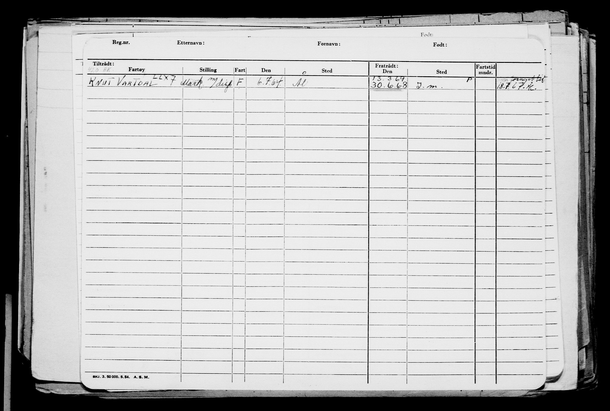 Direktoratet for sjømenn, AV/RA-S-3545/G/Gb/L0073: Hovedkort, 1907, s. 330