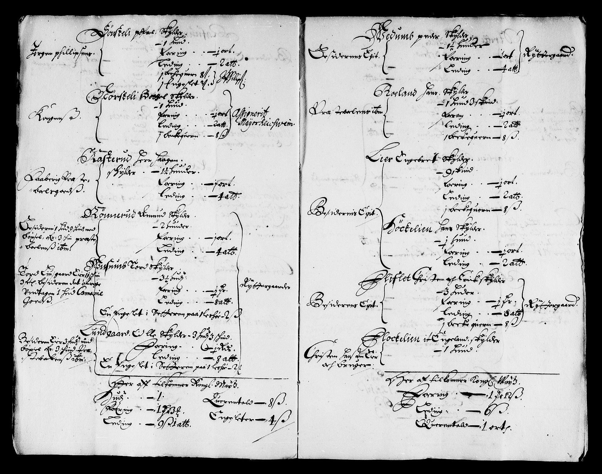 Rentekammeret inntil 1814, Reviderte regnskaper, Stiftamtstueregnskaper, Landkommissariatet på Akershus og Akershus stiftamt, AV/RA-EA-5869/R/Rb/L0126: Akershus stiftamt, 1674-1677