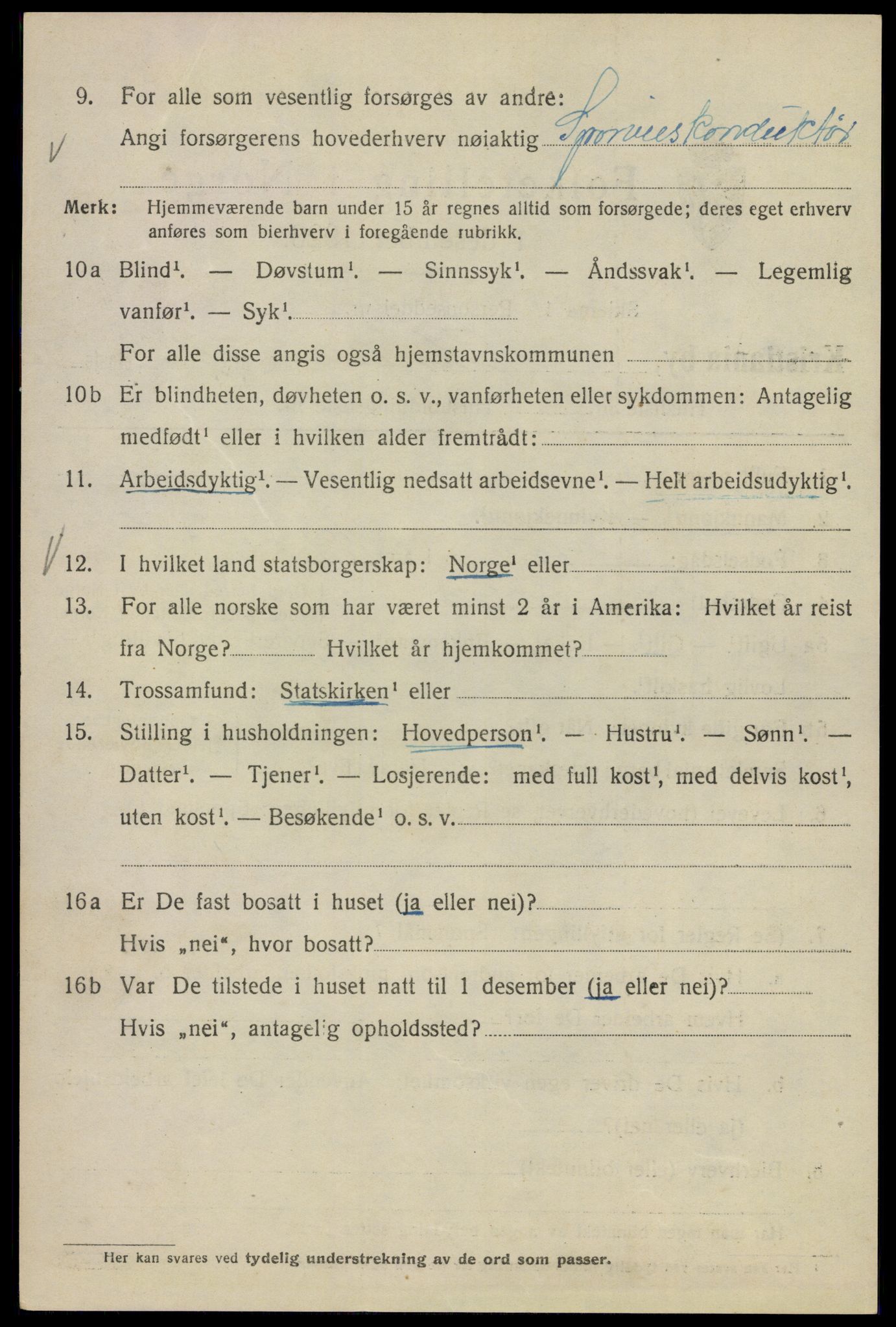 SAO, Folketelling 1920 for 0301 Kristiania kjøpstad, 1920, s. 567420