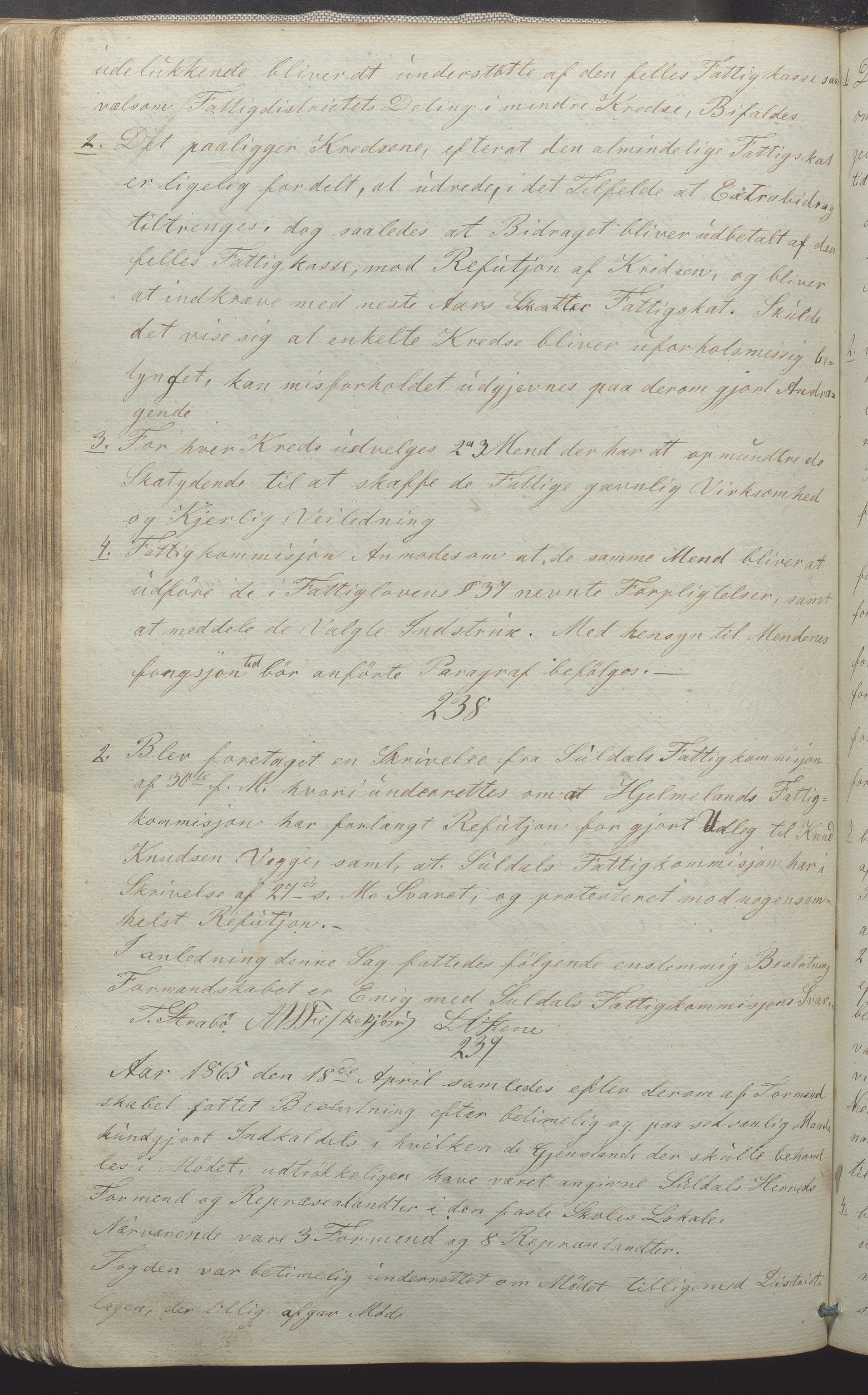 Suldal kommune - Formannskapet/Rådmannen, IKAR/K-101908/A/Aa/L0001: Møtebok, 1837-1876, s. 152b