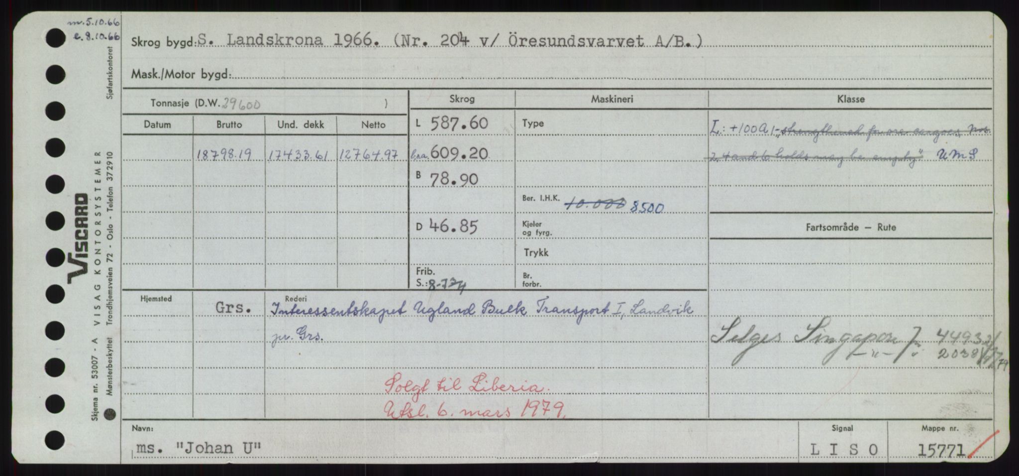 Sjøfartsdirektoratet med forløpere, Skipsmålingen, RA/S-1627/H/Hd/L0019: Fartøy, J, s. 455