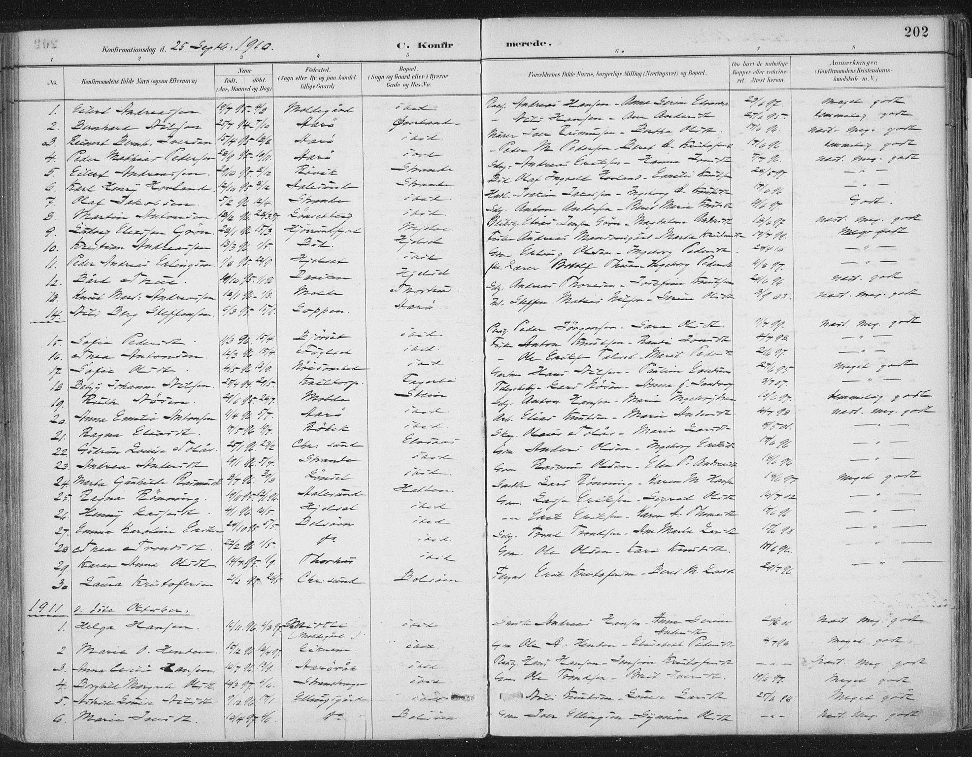 Ministerialprotokoller, klokkerbøker og fødselsregistre - Møre og Romsdal, SAT/A-1454/555/L0658: Ministerialbok nr. 555A09, 1887-1917, s. 202