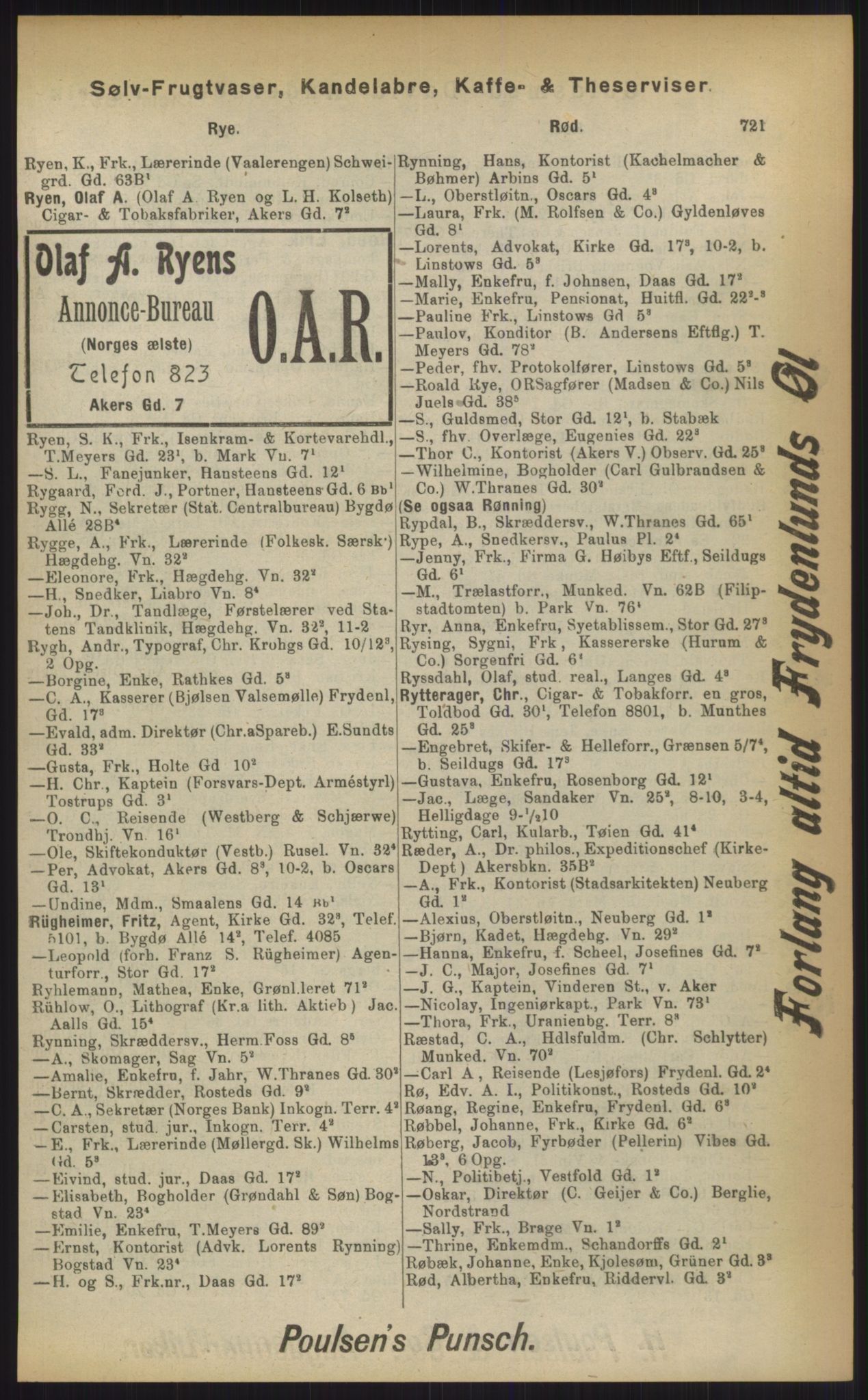 Kristiania/Oslo adressebok, PUBL/-, 1903, s. 721