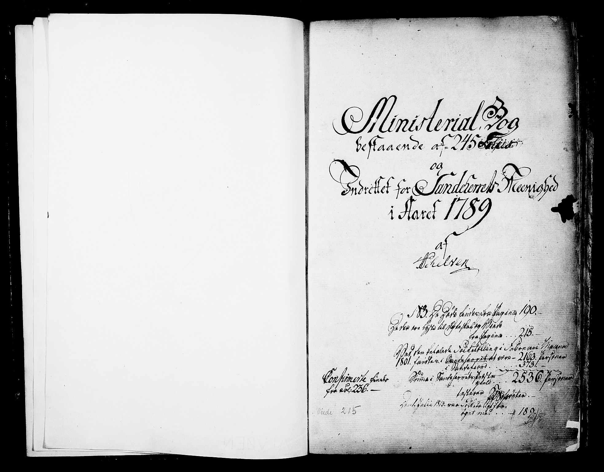 Sandar kirkebøker, AV/SAKO-A-243/F/Fa/L0003: Ministerialbok nr. 3, 1789-1814
