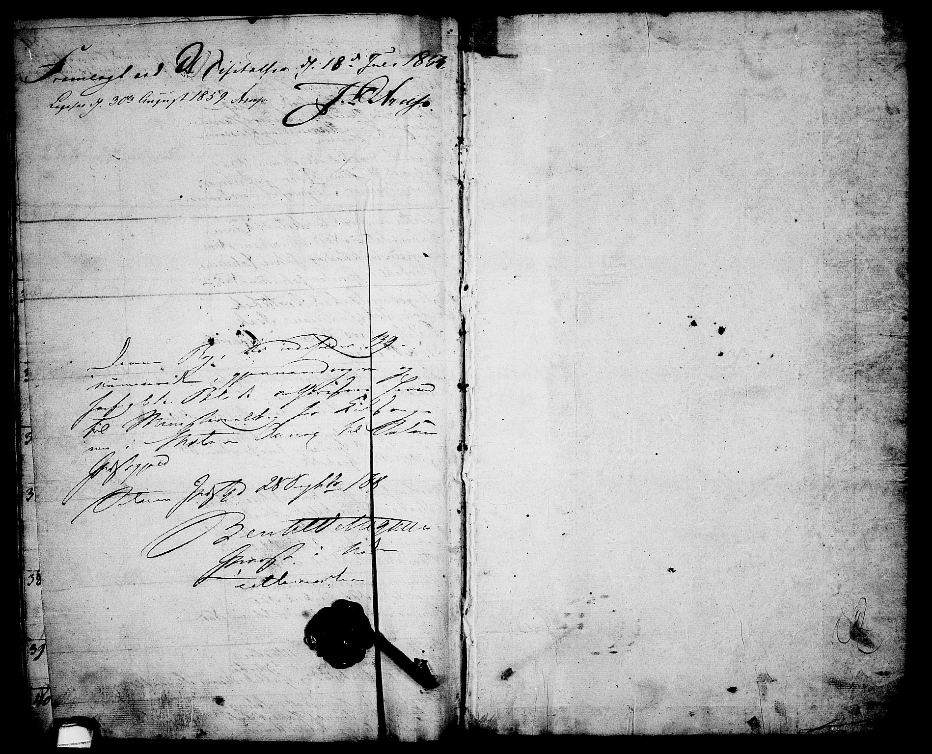 Solum kirkebøker, AV/SAKO-A-306/G/Gb/L0001: Klokkerbok nr. II 1, 1848-1859