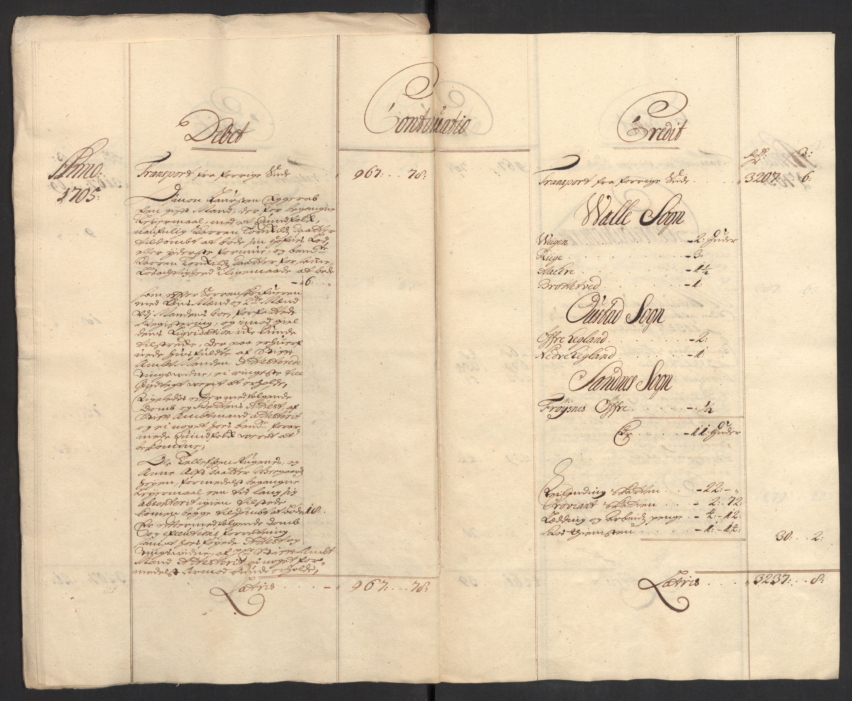 Rentekammeret inntil 1814, Reviderte regnskaper, Fogderegnskap, AV/RA-EA-4092/R40/L2447: Fogderegnskap Råbyggelag, 1703-1705, s. 351