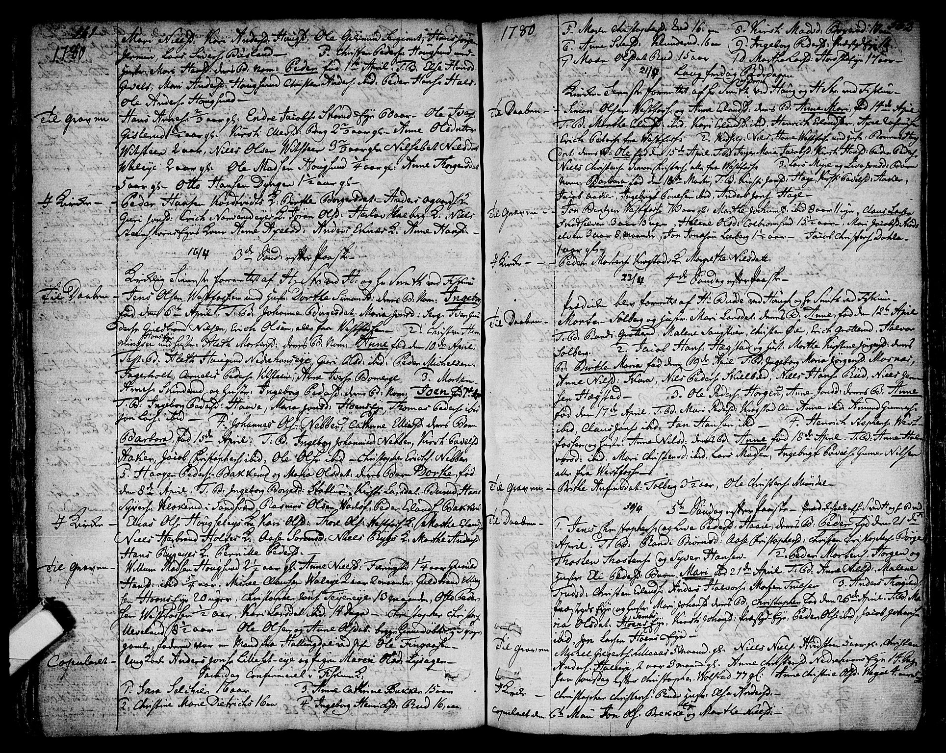 Eiker kirkebøker, AV/SAKO-A-4/F/Fa/L0008: Ministerialbok nr. I 8, 1764-1788, s. 561-562