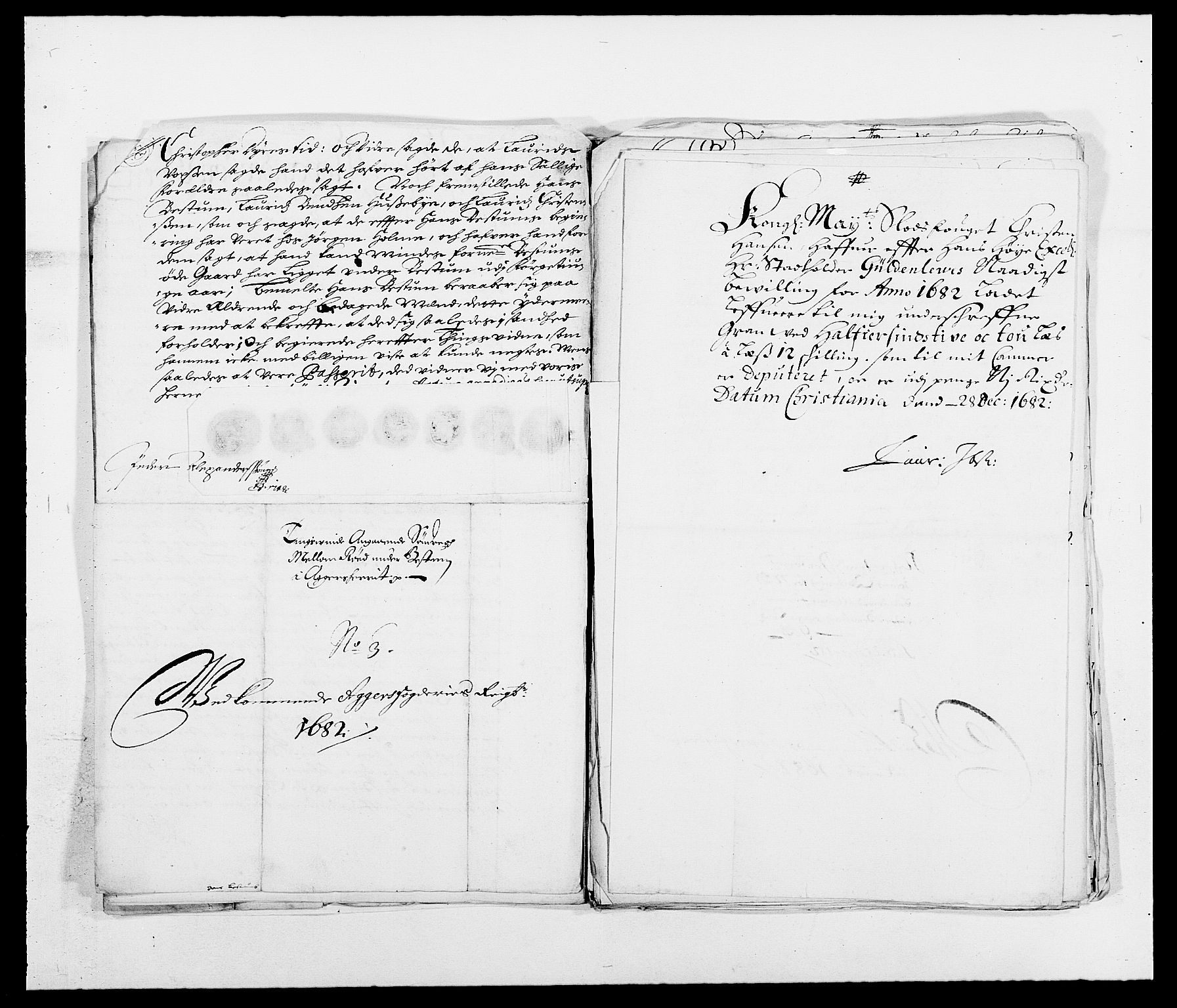 Rentekammeret inntil 1814, Reviderte regnskaper, Fogderegnskap, AV/RA-EA-4092/R08/L0424: Fogderegnskap Aker, 1682-1689, s. 8