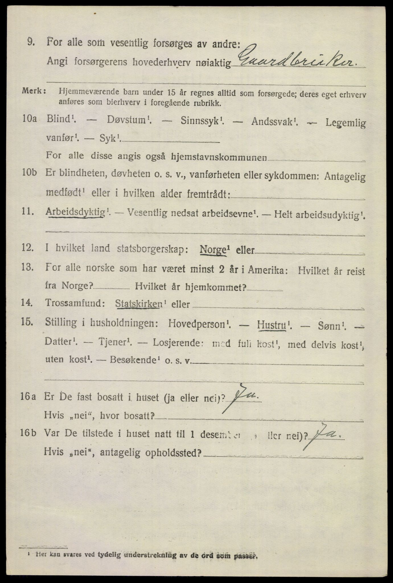 SAKO, Folketelling 1920 for 0619 Ål herred, 1920, s. 1401