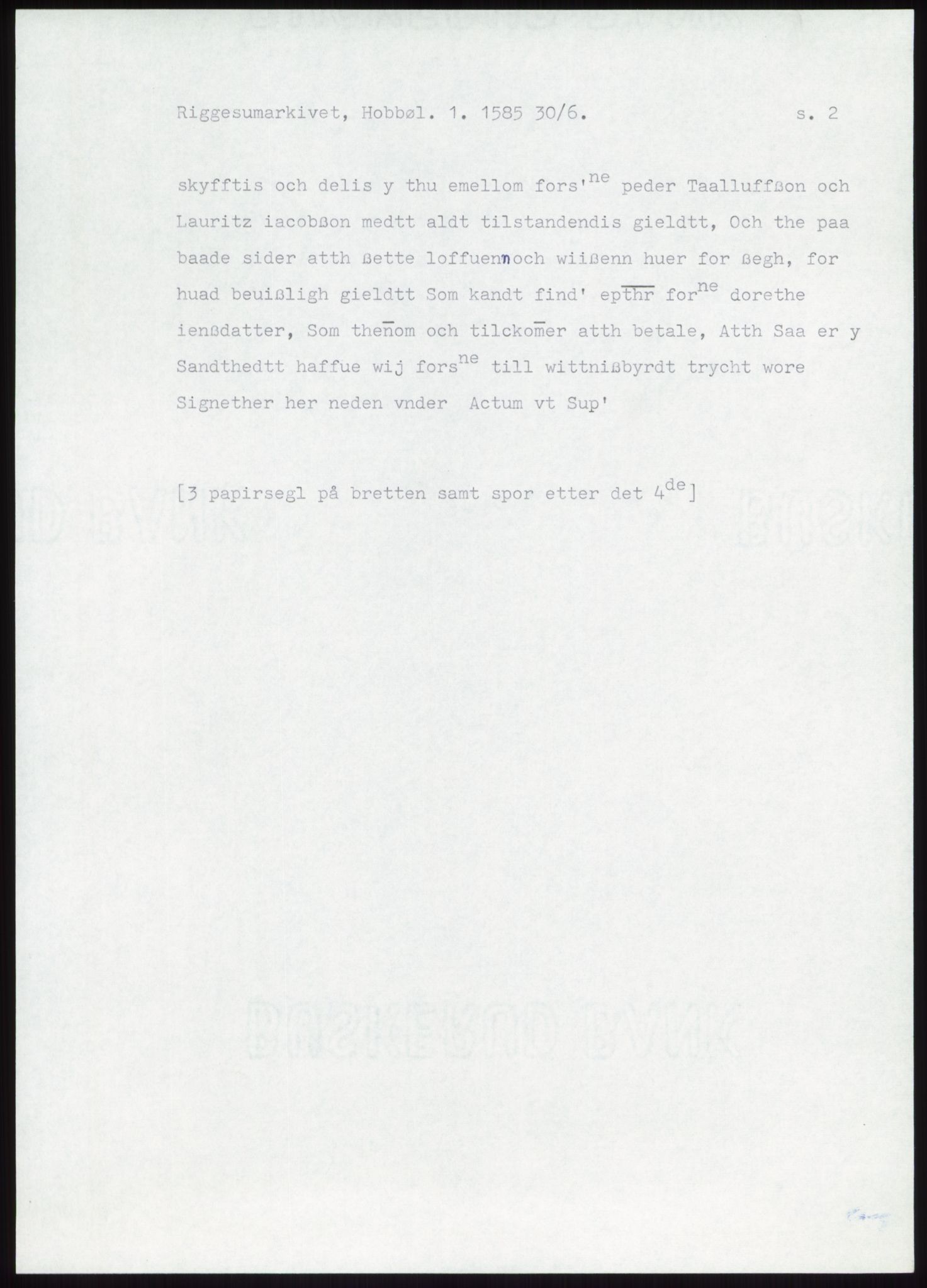 Samlinger til kildeutgivelse, Diplomavskriftsamlingen, RA/EA-4053/H/Ha, s. 831