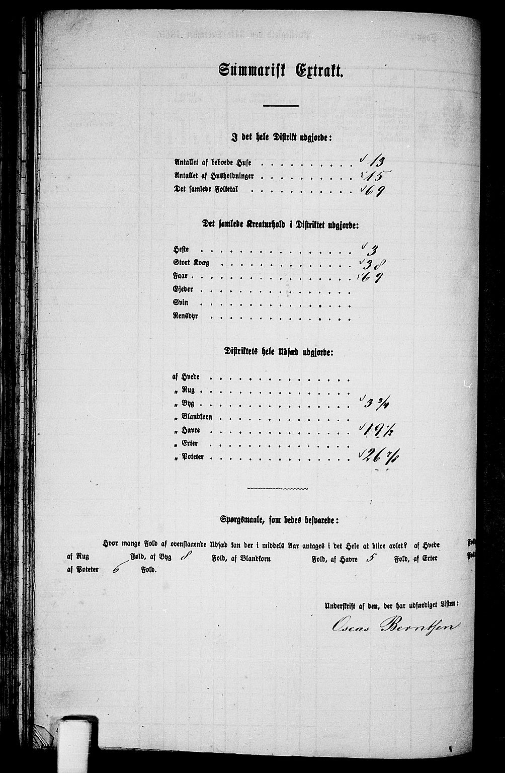 RA, Folketelling 1865 for 1041L Vanse prestegjeld, Vanse sokn og Farsund landsokn, 1865, s. 163