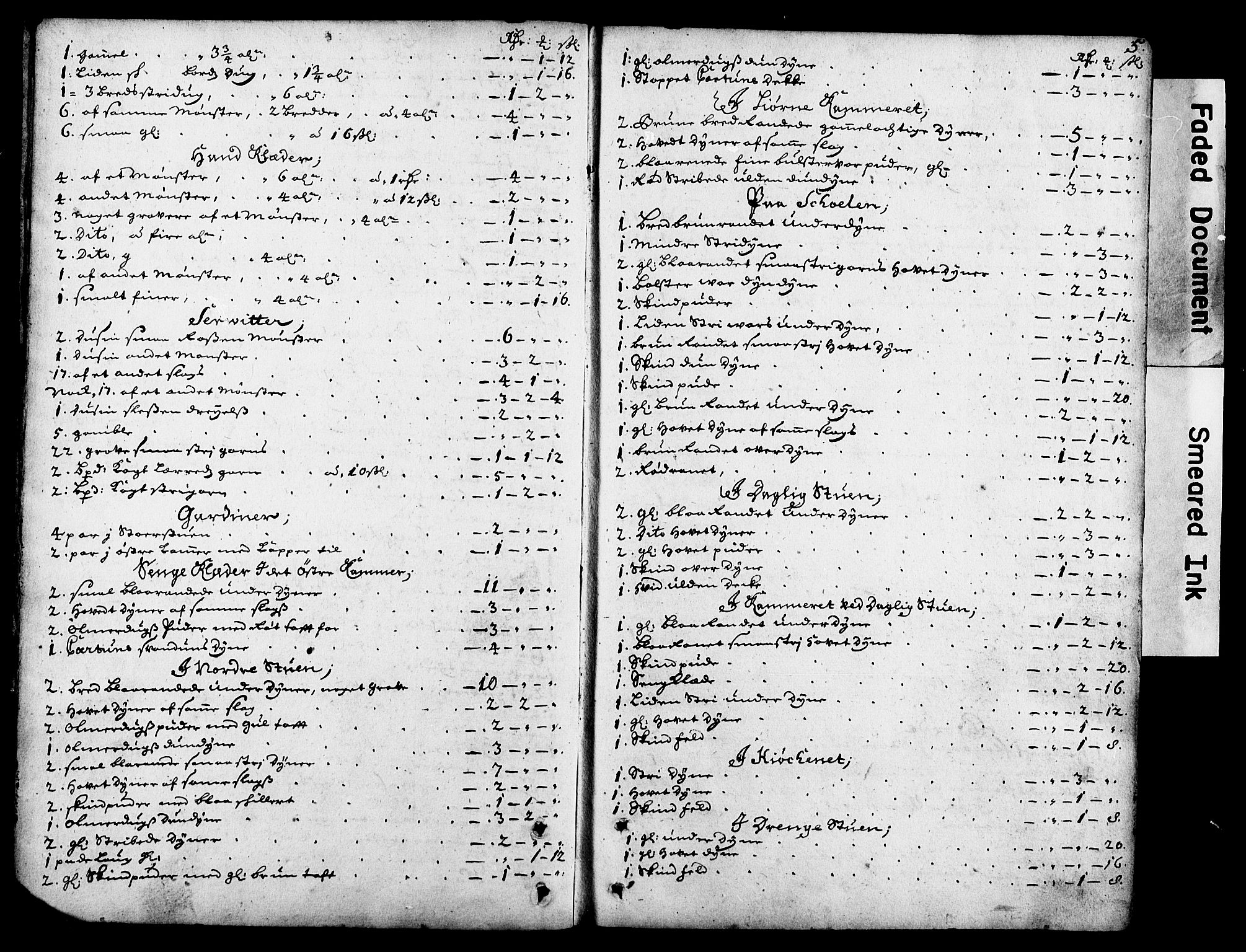 Jarlsberg prosti, AV/SAKO-A-445/O/Ob/L0001: Skifteprotokoll, 1704-1738, s. 5