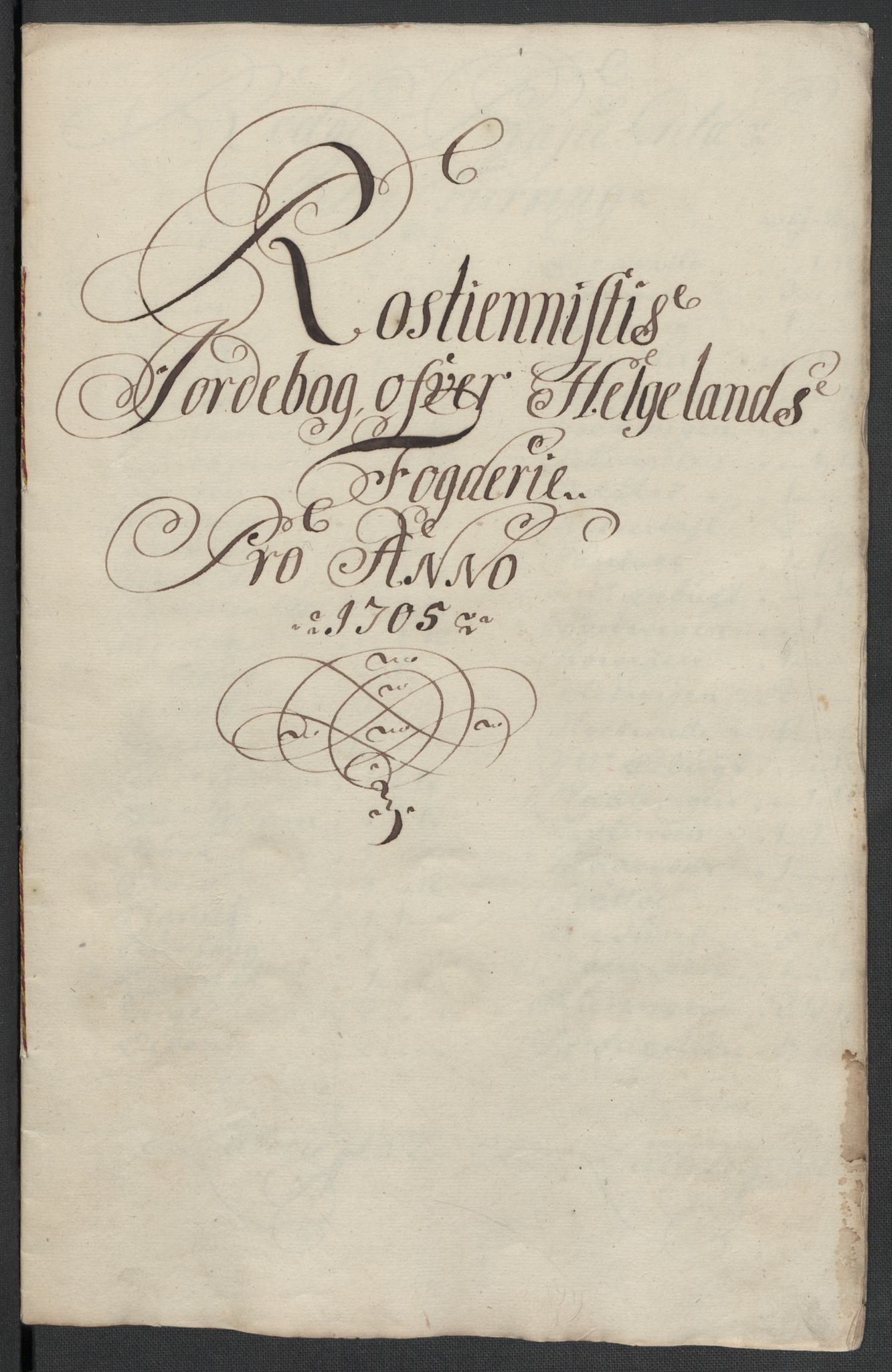 Rentekammeret inntil 1814, Reviderte regnskaper, Fogderegnskap, RA/EA-4092/R65/L4508: Fogderegnskap Helgeland, 1702-1705, s. 455