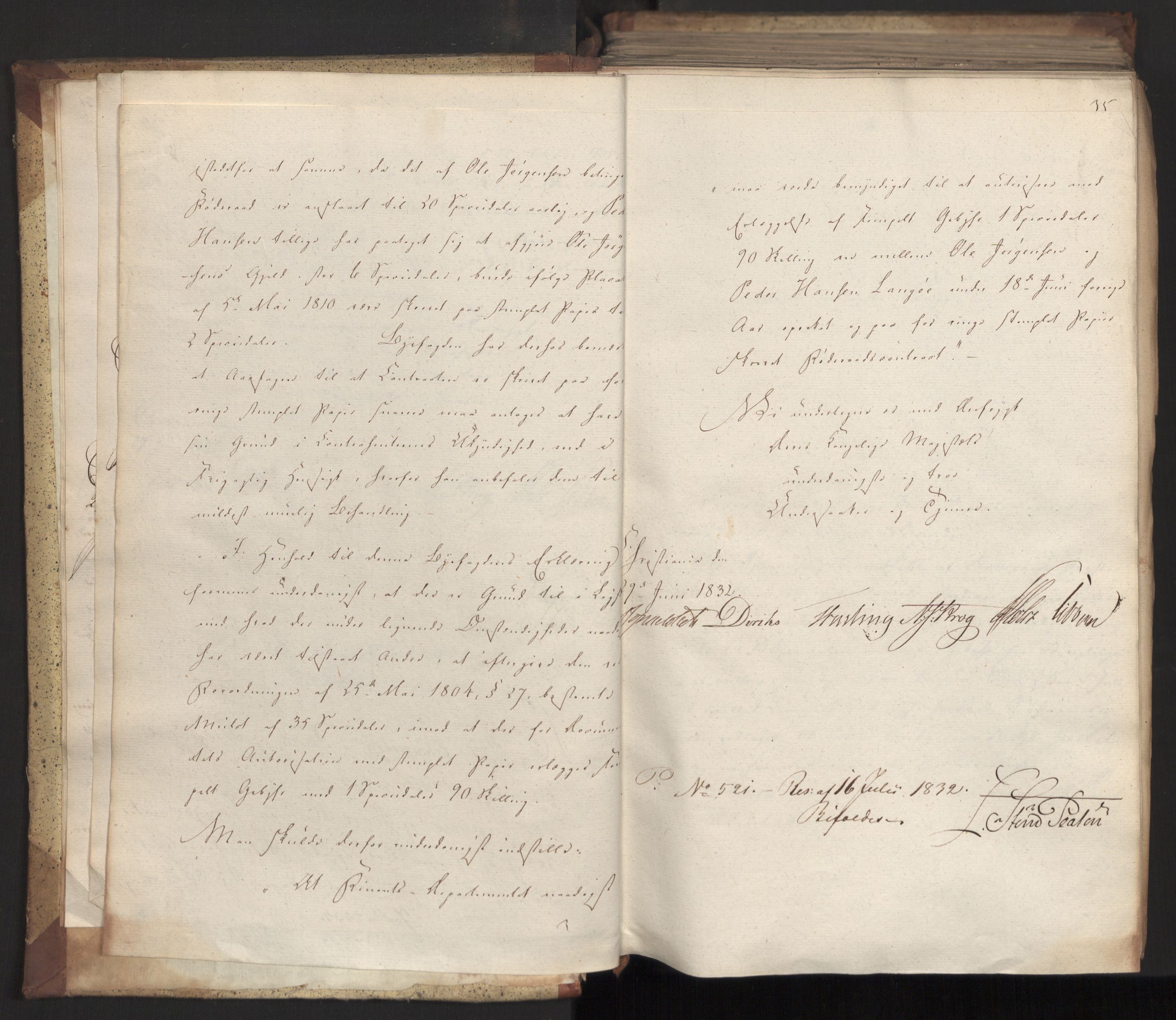 Statsrådsavdelingen i Stockholm, AV/RA-S-1003/D/Da/L0079: Regjeringsinnstillinger nr. 2400-2549, 1832, s. 8