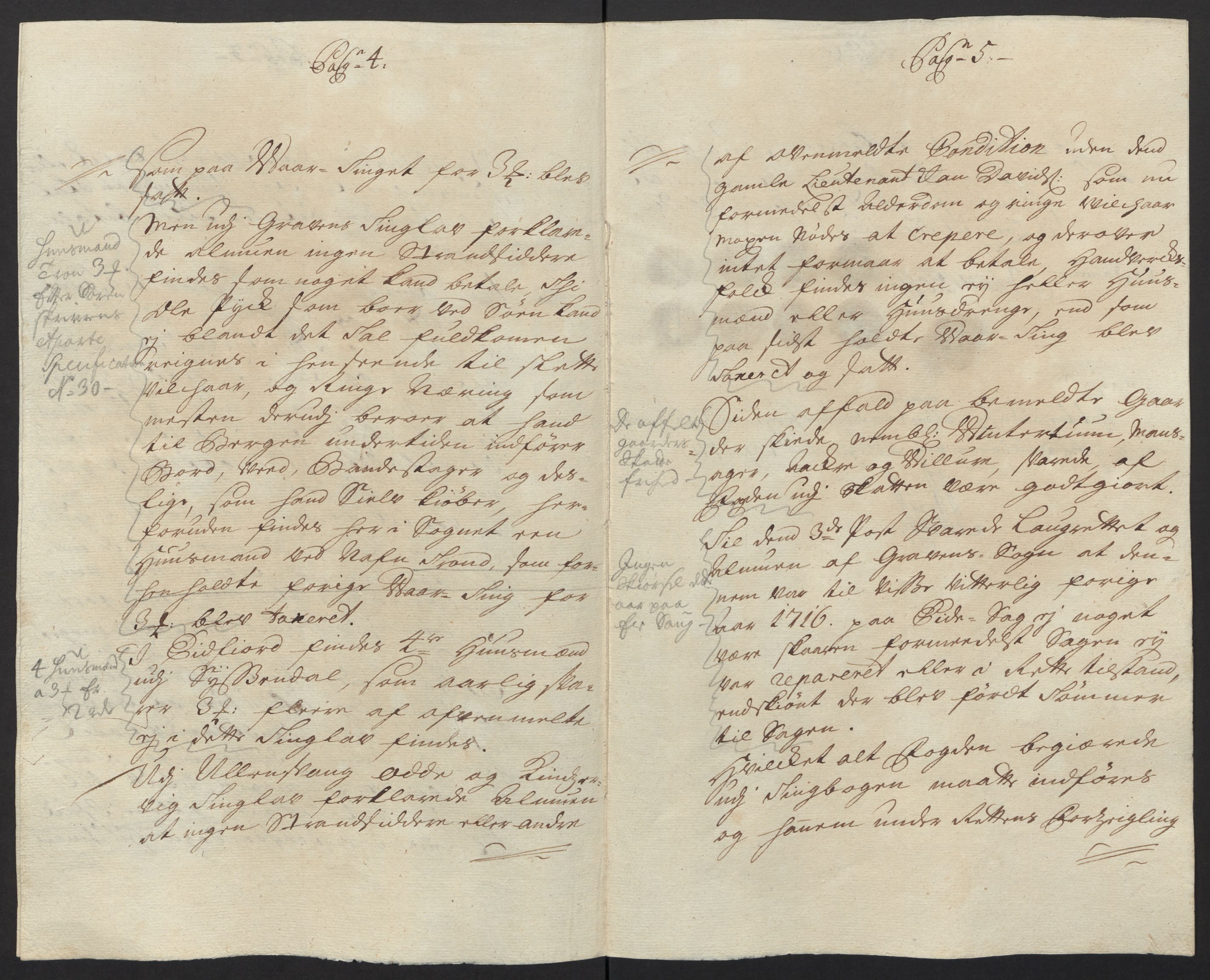 Rentekammeret inntil 1814, Reviderte regnskaper, Fogderegnskap, AV/RA-EA-4092/R48/L2992: Fogderegnskap Sunnhordland og Hardanger, 1716, s. 126