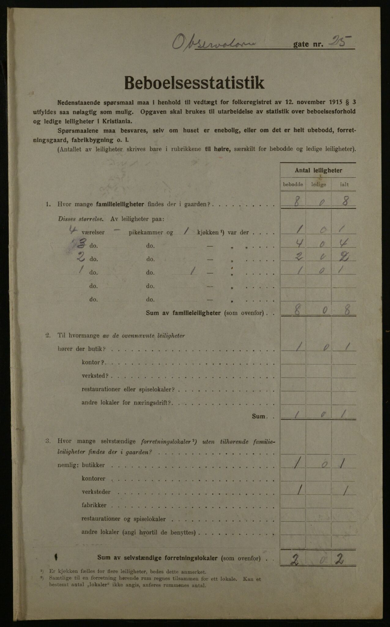 OBA, Kommunal folketelling 1.12.1923 for Kristiania, 1923, s. 81649