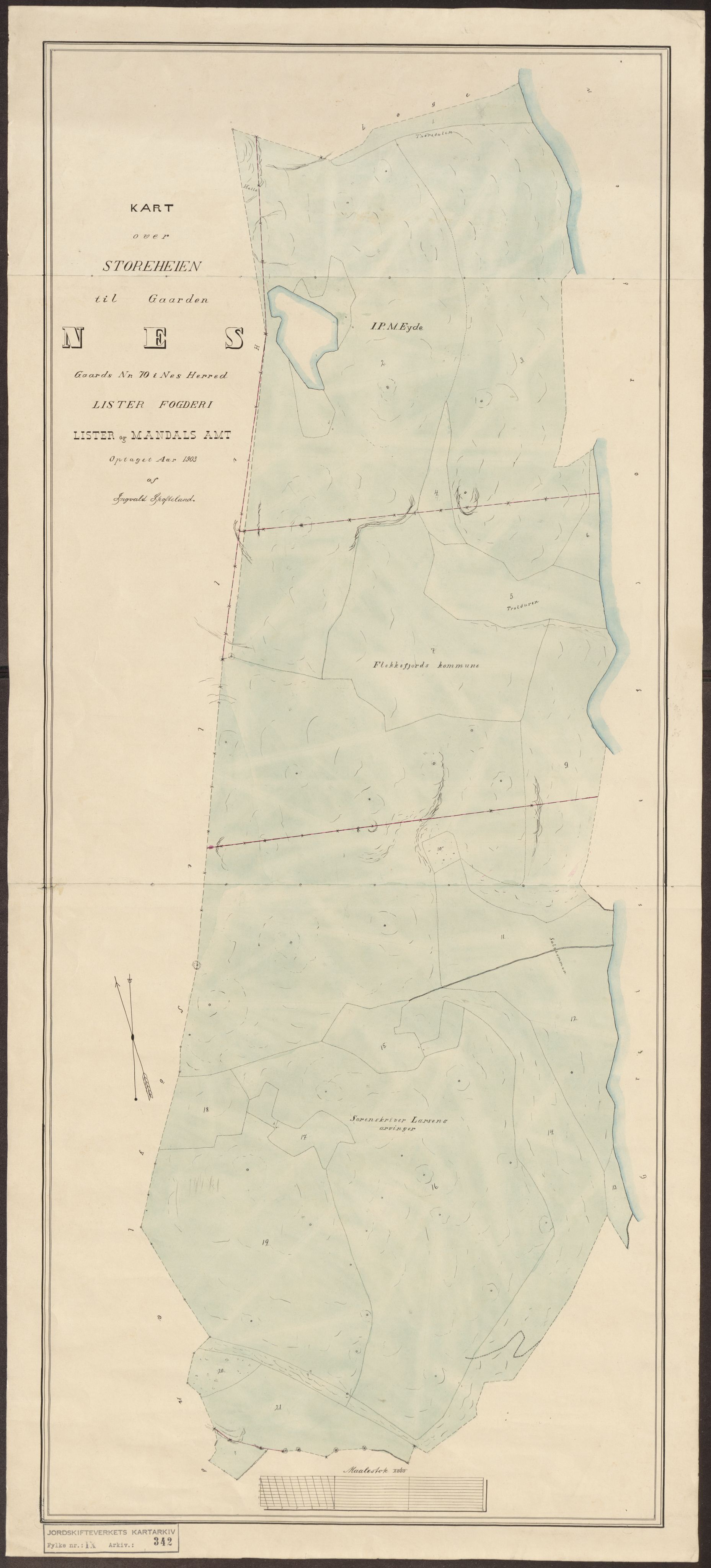 Jordskifteverkets kartarkiv, AV/RA-S-3929/T, 1859-1988, s. 391