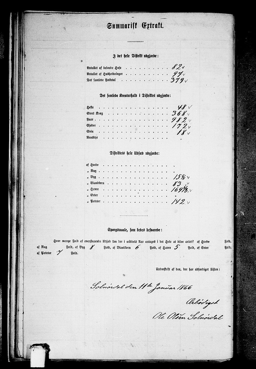 RA, Folketelling 1865 for 1527P Ørskog prestegjeld, 1865, s. 25