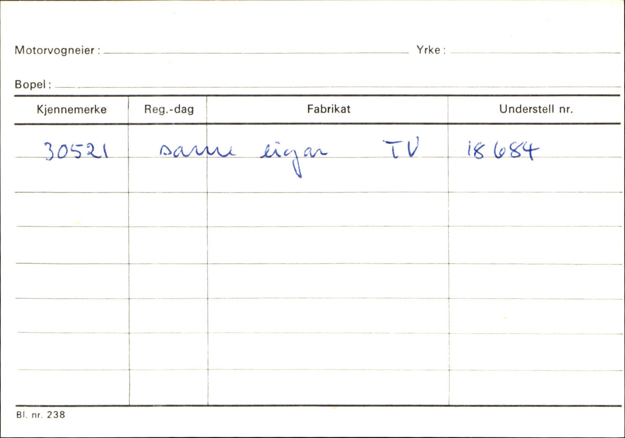 Statens vegvesen, Sogn og Fjordane vegkontor, AV/SAB-A-5301/4/F/L0130: Eigarregister Eid T-Å. Høyanger A-O, 1945-1975, s. 2154