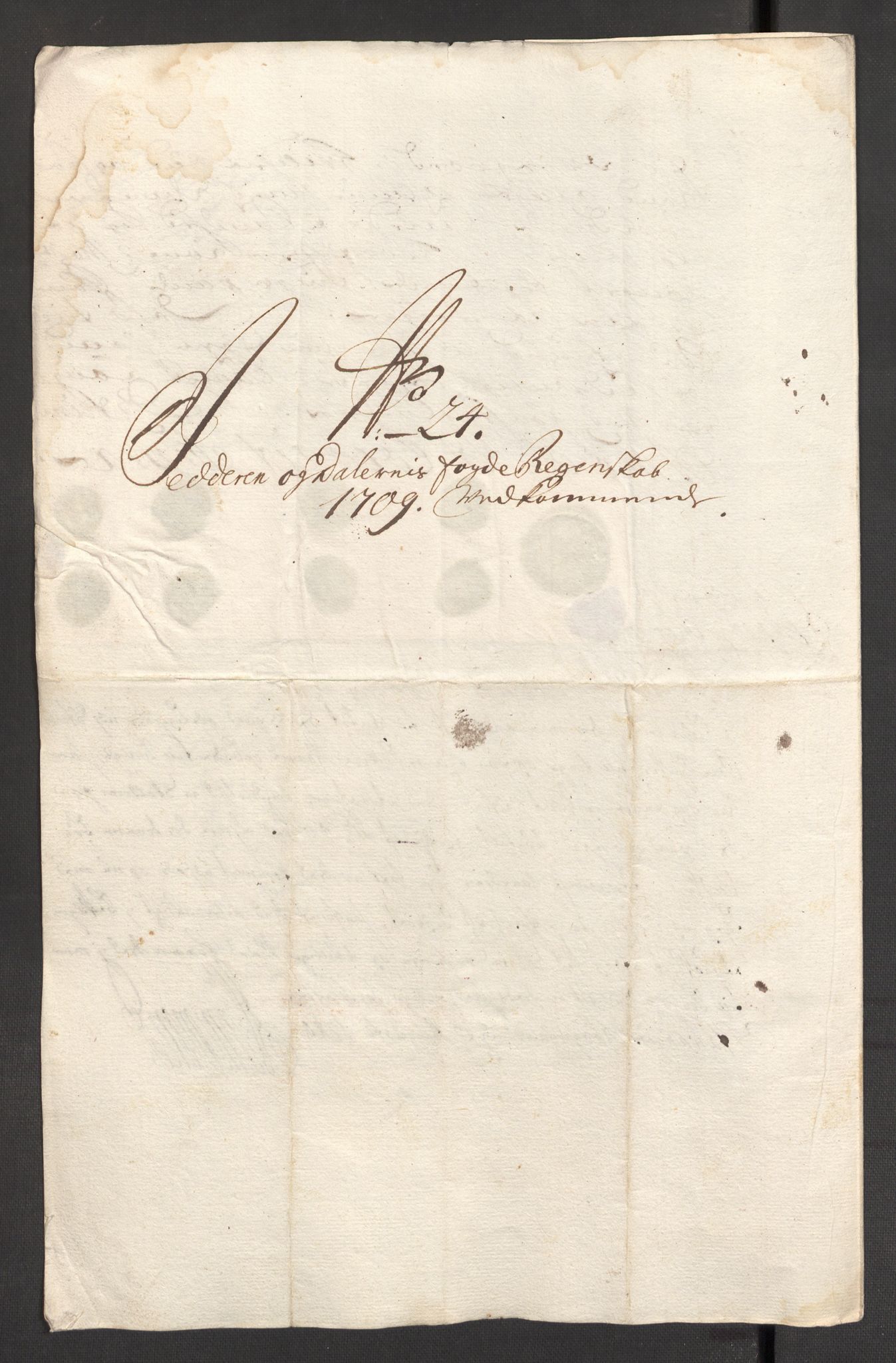 Rentekammeret inntil 1814, Reviderte regnskaper, Fogderegnskap, AV/RA-EA-4092/R46/L2734: Fogderegnskap Jæren og Dalane, 1709-1710, s. 98