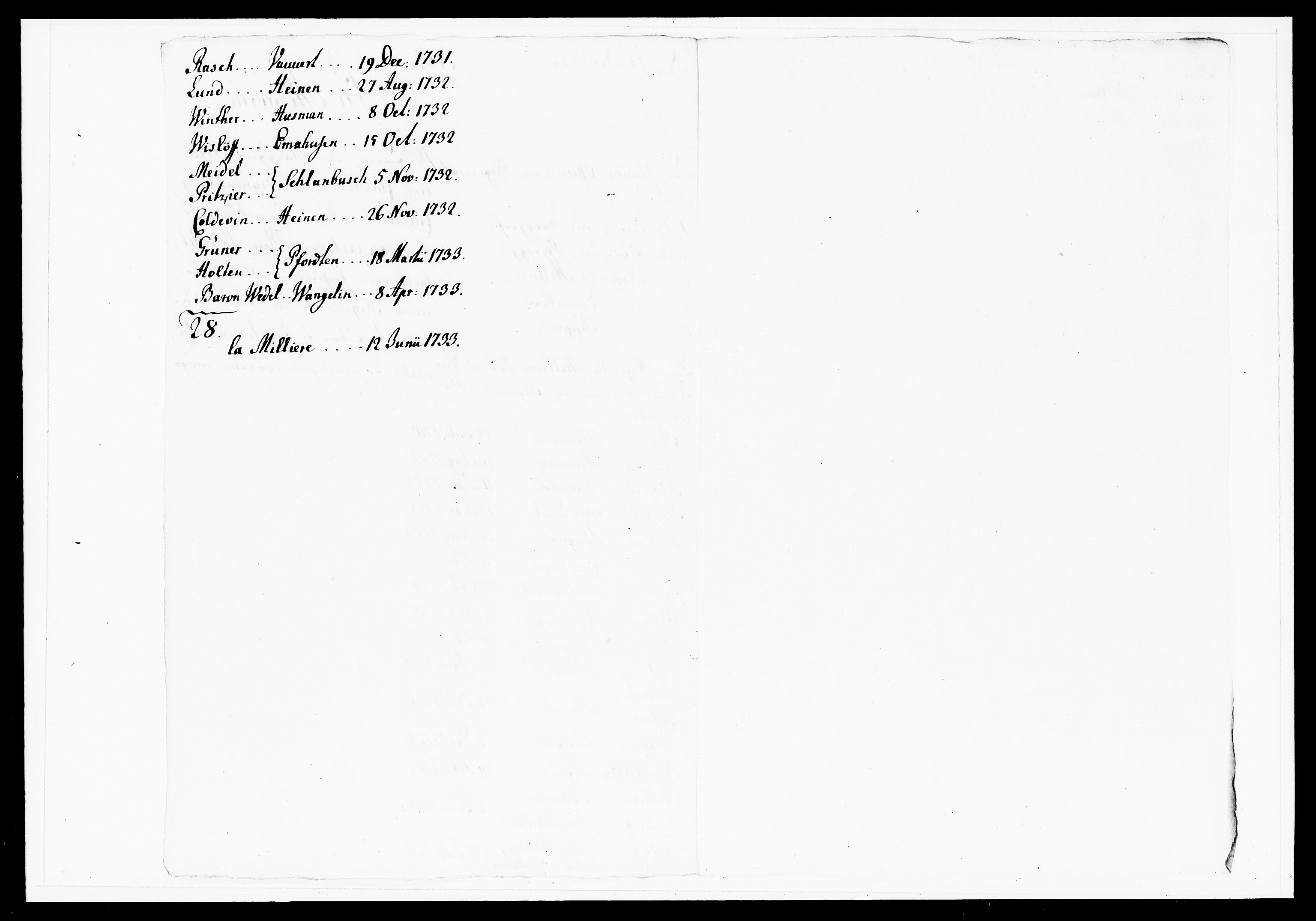 Krigskollegiet, Krigskancelliet, DRA/A-0006/-/1143-1150: Refererede sager, 1738, s. 480