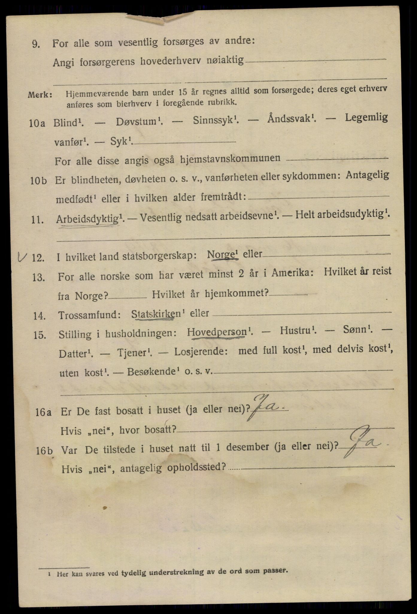 SAO, Folketelling 1920 for 0301 Kristiania kjøpstad, 1920, s. 434846