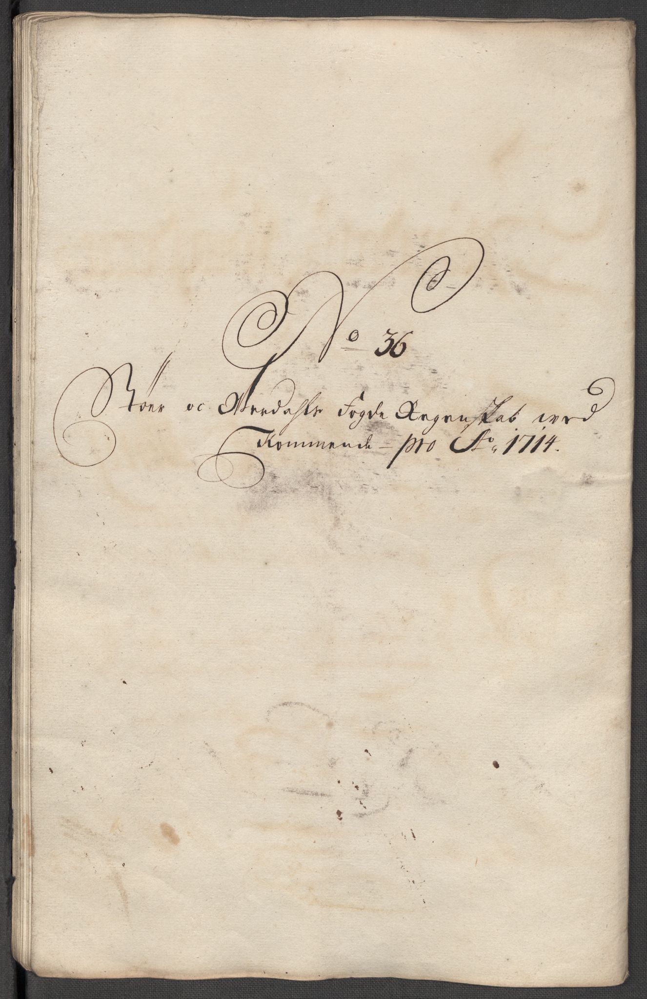 Rentekammeret inntil 1814, Reviderte regnskaper, Fogderegnskap, RA/EA-4092/R62/L4204: Fogderegnskap Stjørdal og Verdal, 1714, s. 305