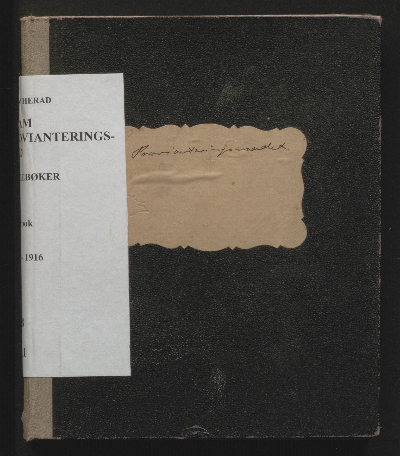 Kvam herad. Provianteringsrådet, IKAH/1238-840/A/Aa/L0001: Møtebok, 1914-1916