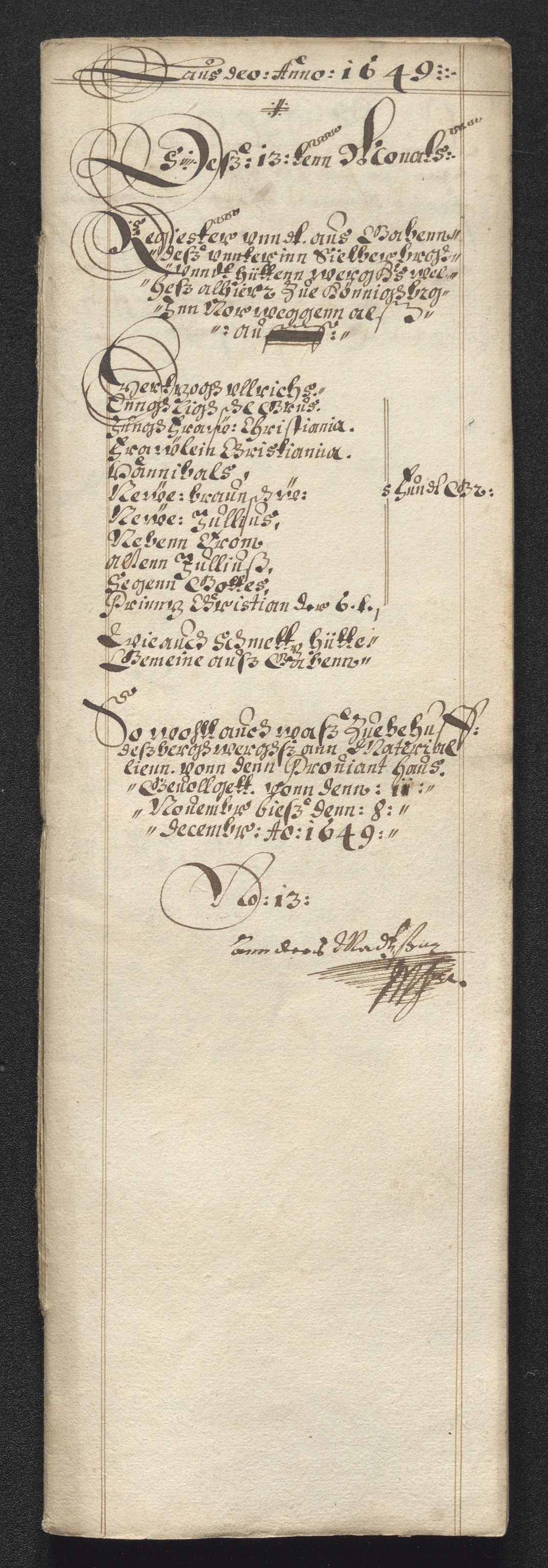 Kongsberg Sølvverk 1623-1816, AV/SAKO-EA-3135/001/D/Dc/Dcd/L0023: Utgiftsregnskap for gruver m.m., 1649, s. 679