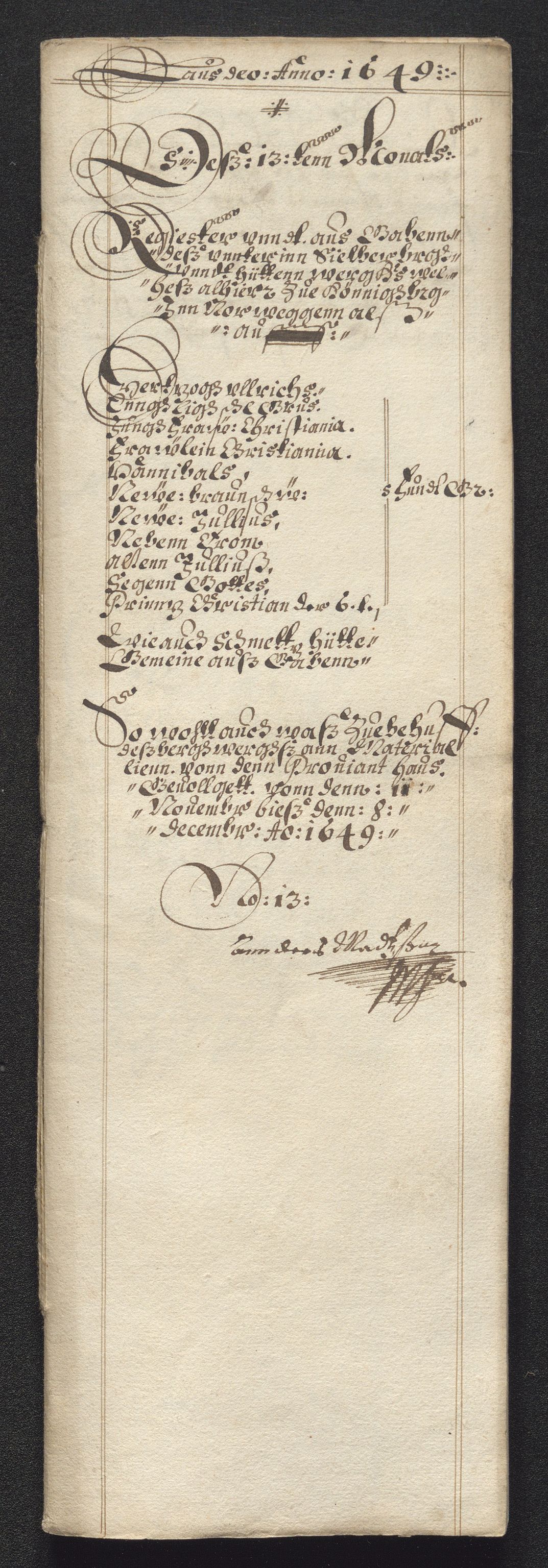 Kongsberg Sølvverk 1623-1816, SAKO/EA-3135/001/D/Dc/Dcd/L0023: Utgiftsregnskap for gruver m.m., 1649, s. 679