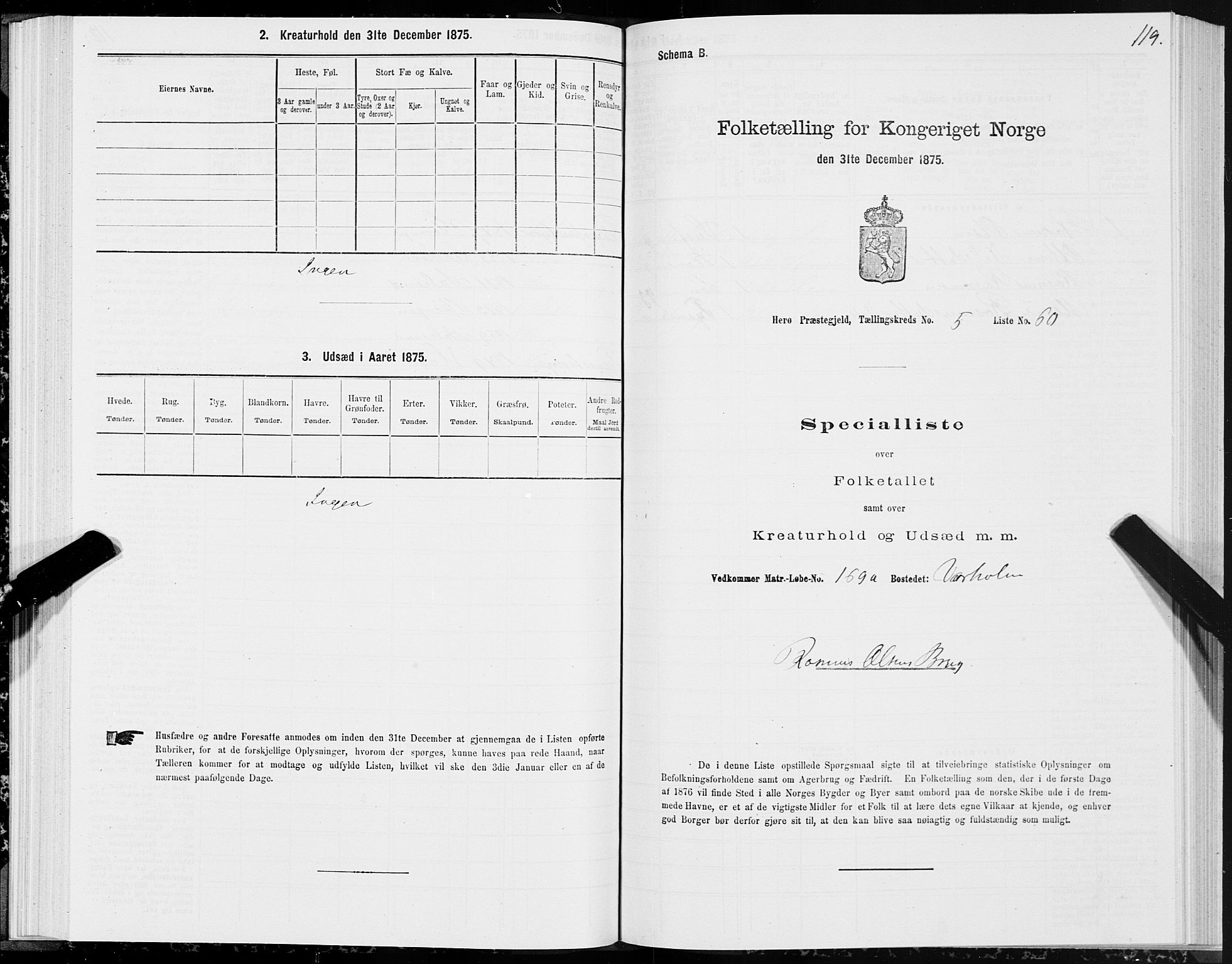 SAT, Folketelling 1875 for 1515P Herøy prestegjeld, 1875, s. 3119