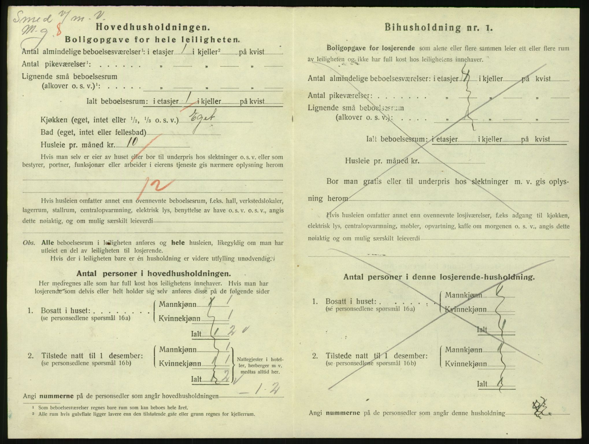 SAKO, Folketelling 1920 for 0601 Hønefoss kjøpstad, 1920, s. 1475