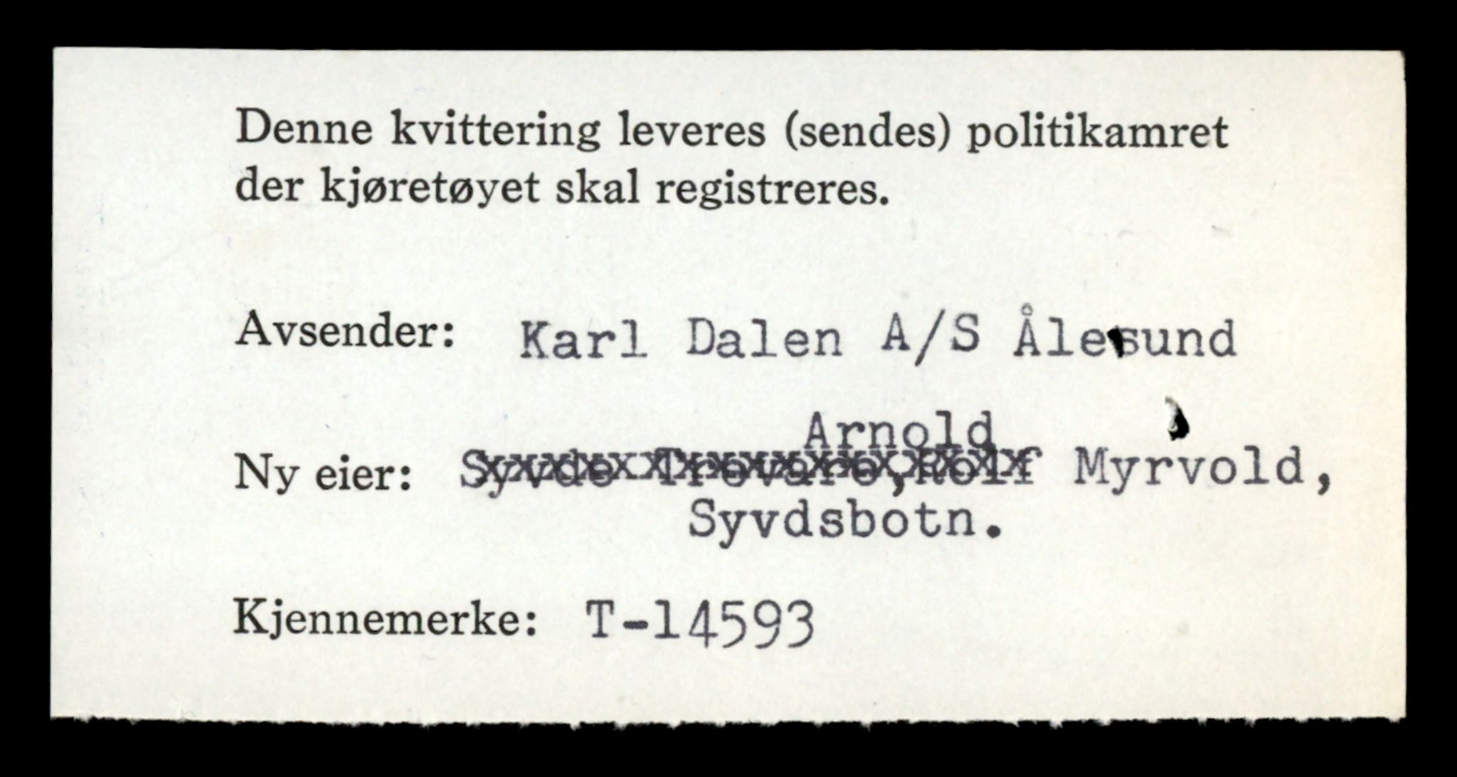 Møre og Romsdal vegkontor - Ålesund trafikkstasjon, AV/SAT-A-4099/F/Fe/L0047: Registreringskort for kjøretøy T 14580 - T 14720, 1927-1998, s. 374
