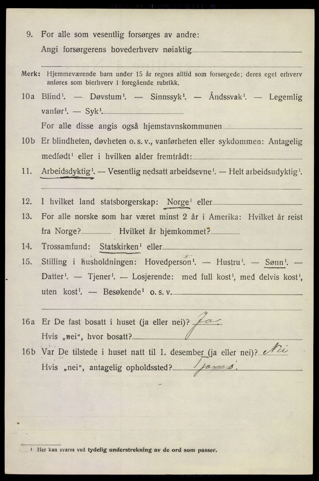 SAKO, Folketelling 1920 for 0722 Nøtterøy herred, 1920, s. 15190