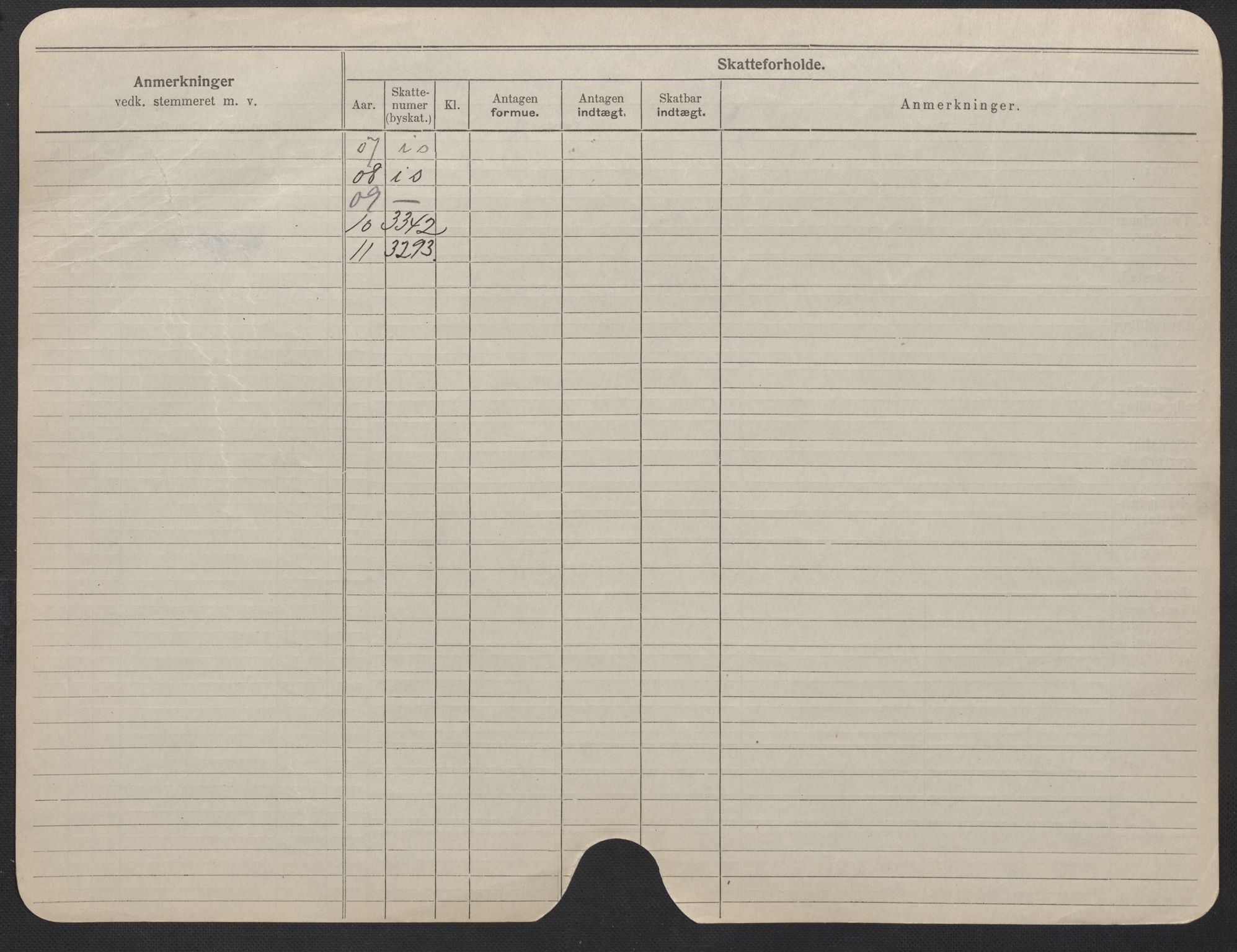 Oslo folkeregister, Registerkort, AV/SAO-A-11715/F/Fa/Fac/L0024: Kvinner, 1906-1914, s. 848b