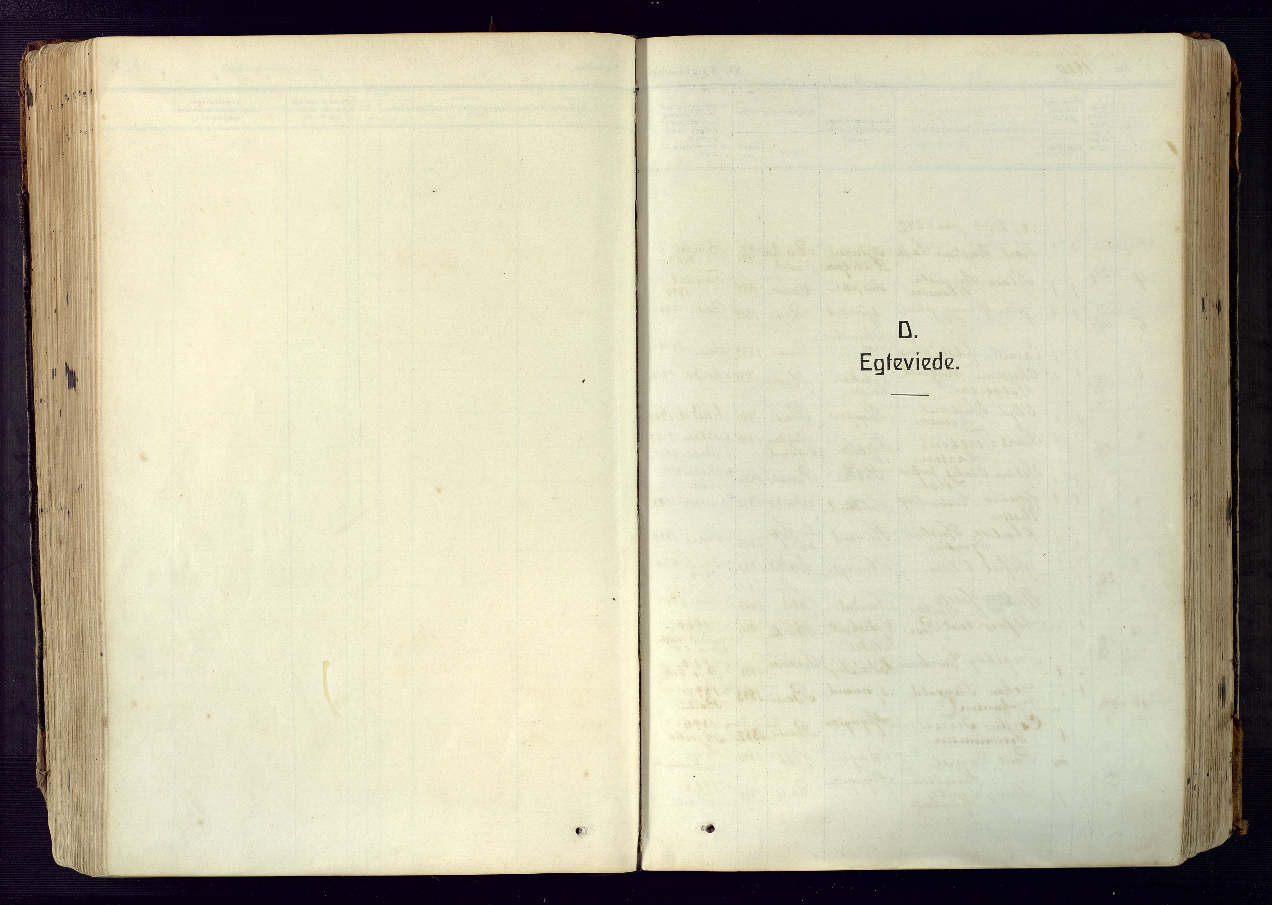 Barbu sokneprestkontor, AV/SAK-1111-0003/F/Fa/L0006: Ministerialbok nr. A 6, 1910-1929