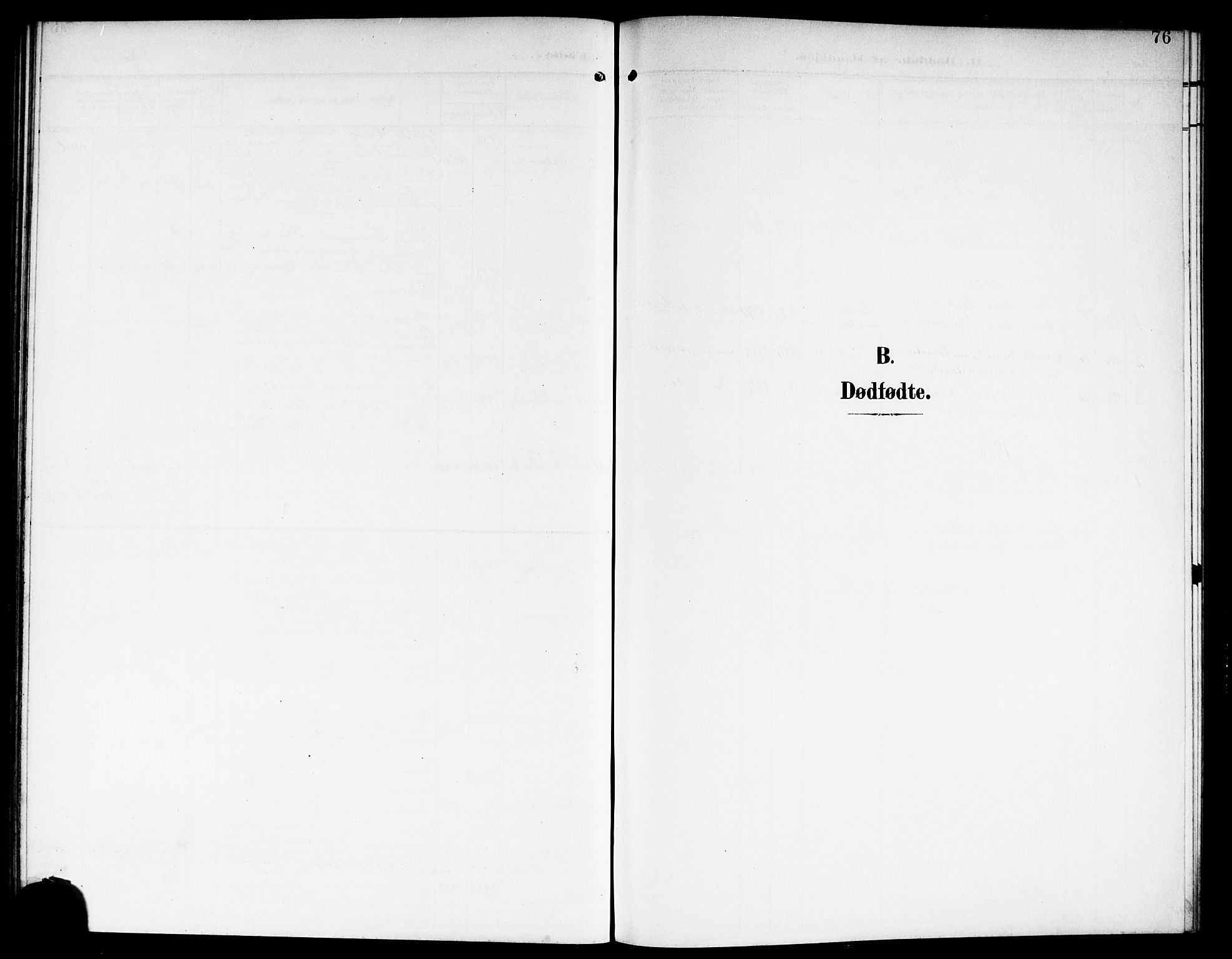 Fet prestekontor Kirkebøker, SAO/A-10370a/G/Ga/L0008: Klokkerbok nr. I 8, 1907-1920, s. 76