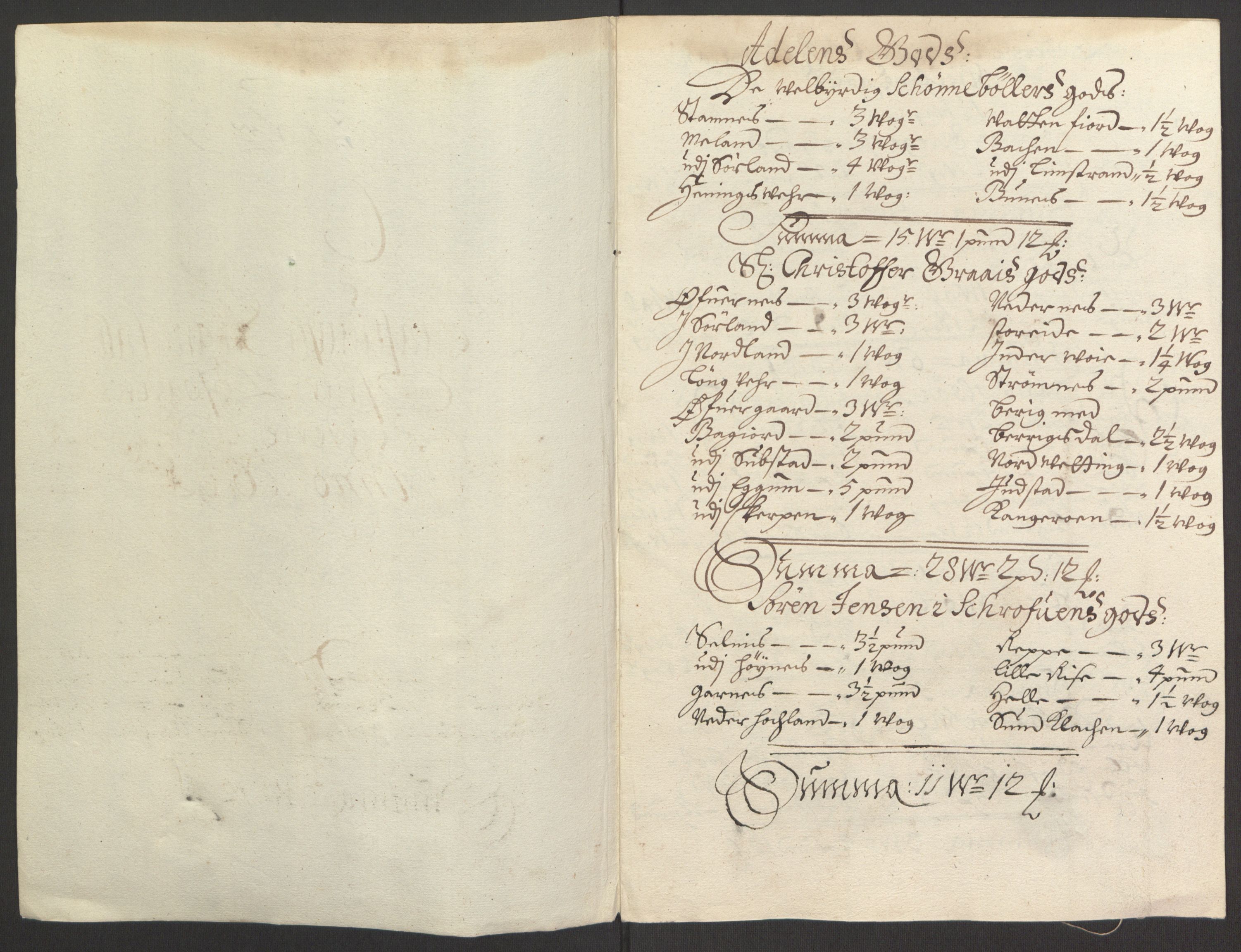 Rentekammeret inntil 1814, Reviderte regnskaper, Fogderegnskap, RA/EA-4092/R67/L4675: Fogderegnskap Vesterålen, Andenes og Lofoten, 1691-1693, s. 146