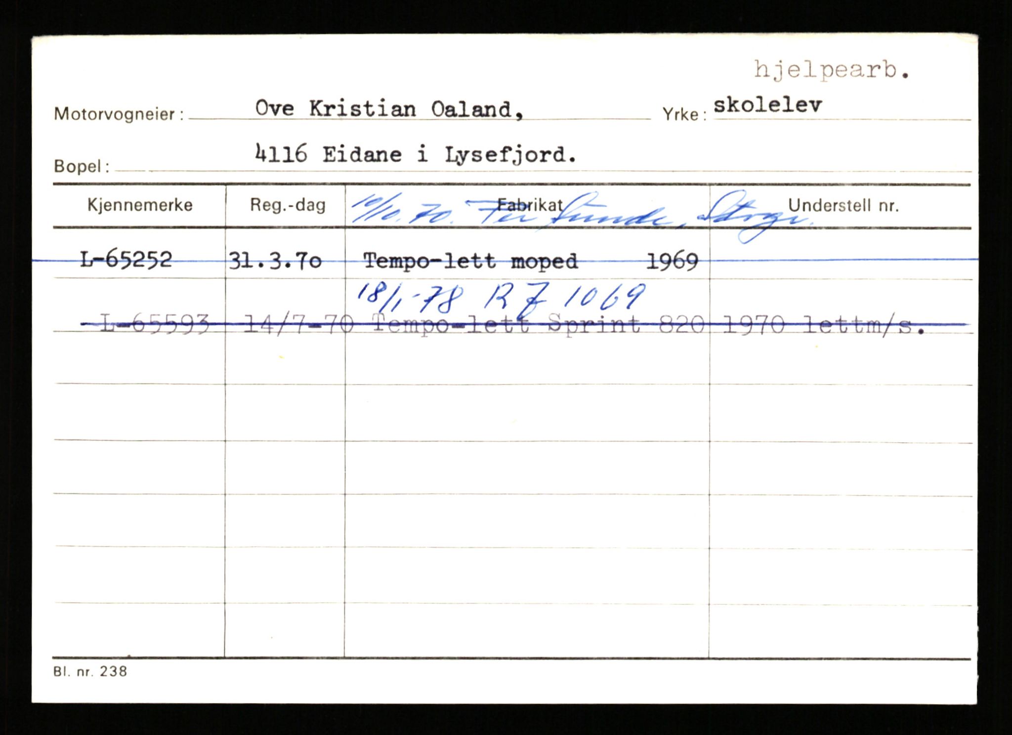 Stavanger trafikkstasjon, SAST/A-101942/0/H/L0028: Næsheim - Omastrand, 1930-1971, s. 335