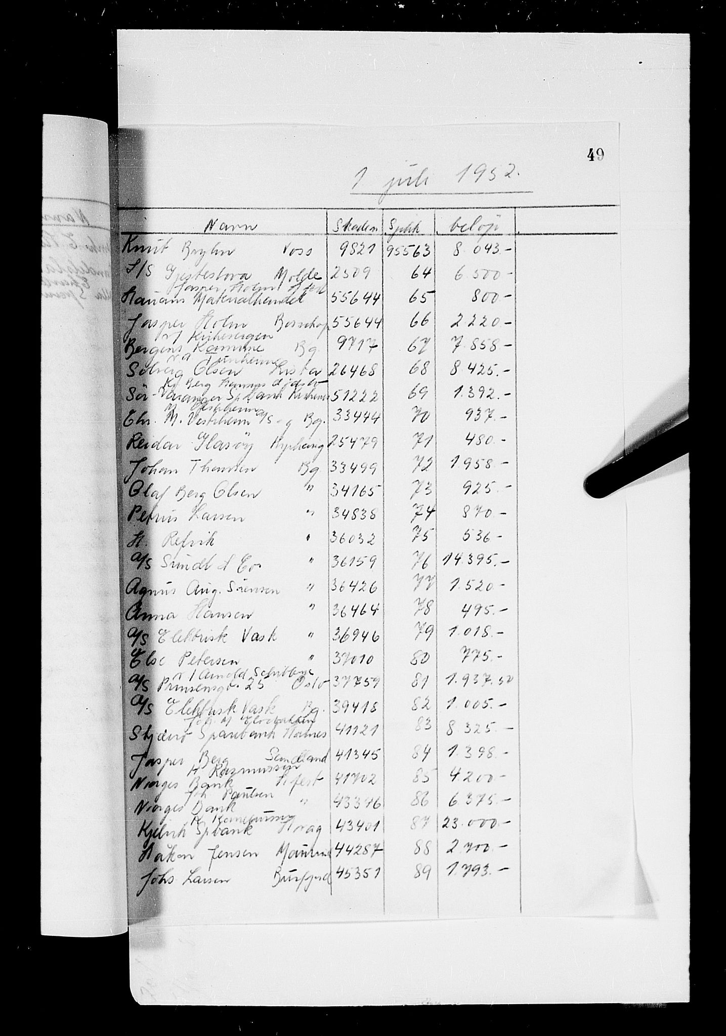 Krigsskadetrygdene for bygninger og løsøre, AV/RA-S-1548/V/L0014: --, 1940-1945, s. 772