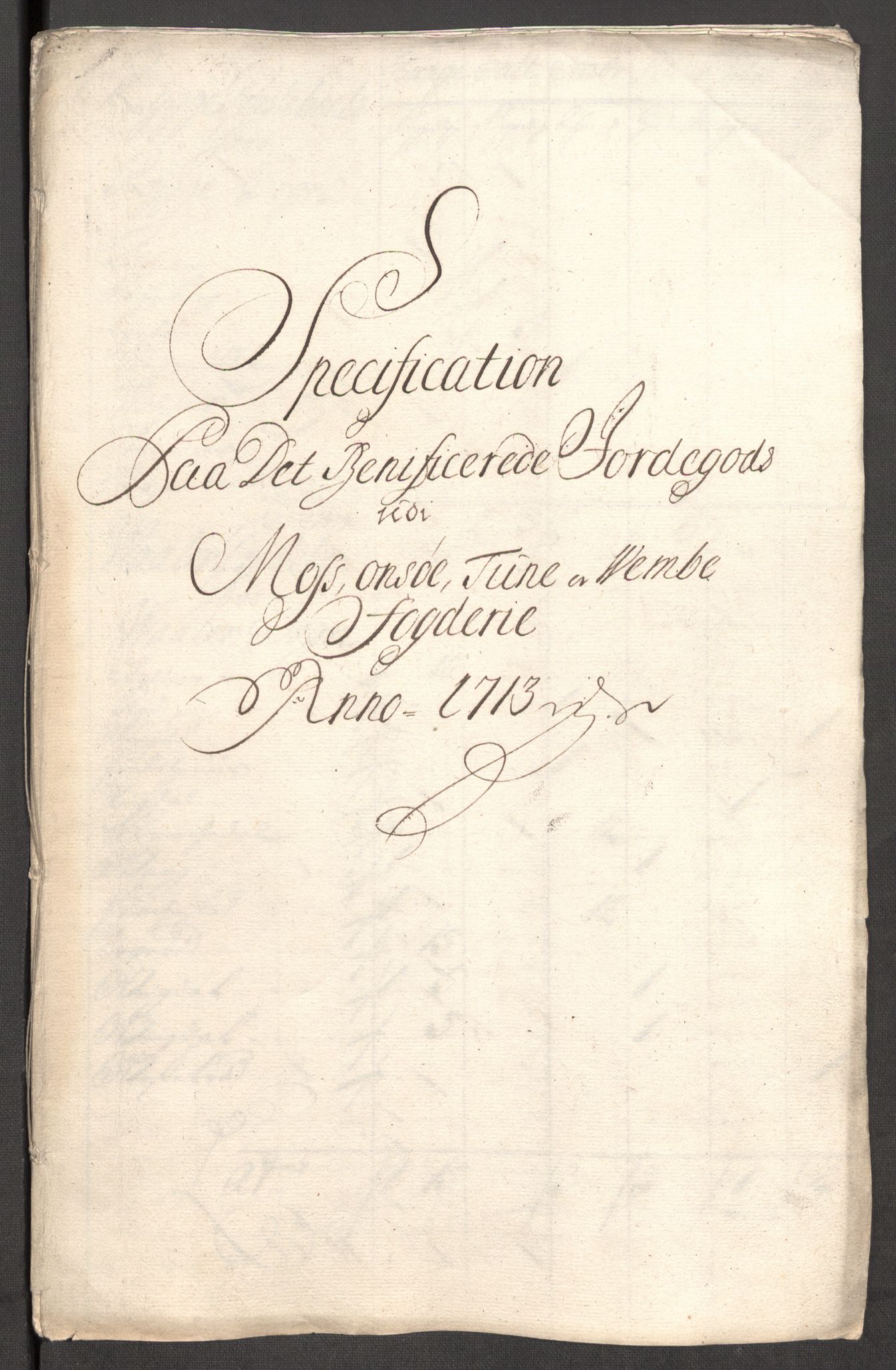 Rentekammeret inntil 1814, Reviderte regnskaper, Fogderegnskap, AV/RA-EA-4092/R04/L0138: Fogderegnskap Moss, Onsøy, Tune, Veme og Åbygge, 1713-1714, s. 144