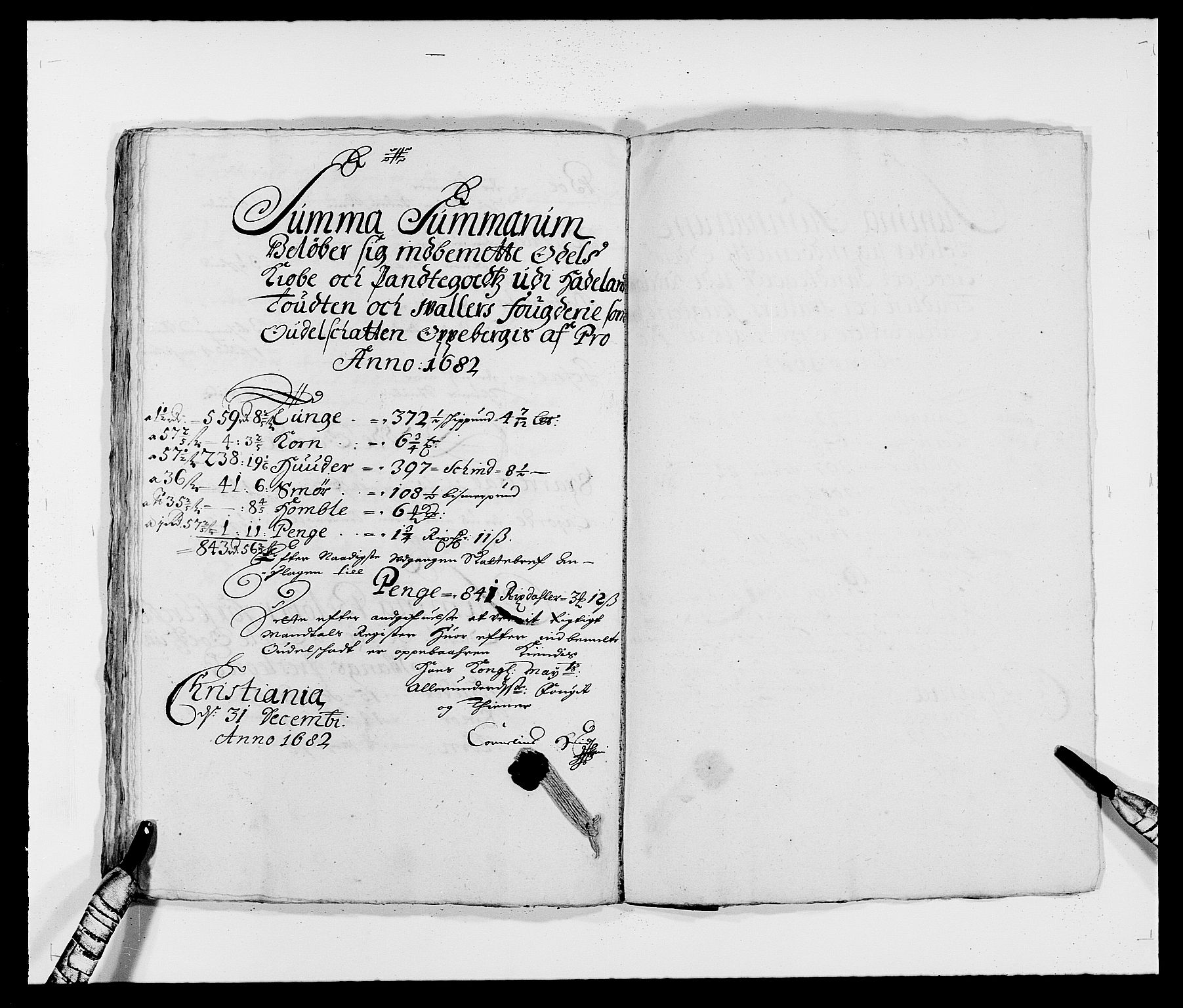 Rentekammeret inntil 1814, Reviderte regnskaper, Fogderegnskap, RA/EA-4092/R18/L1281: Fogderegnskap Hadeland, Toten og Valdres, 1682, s. 93