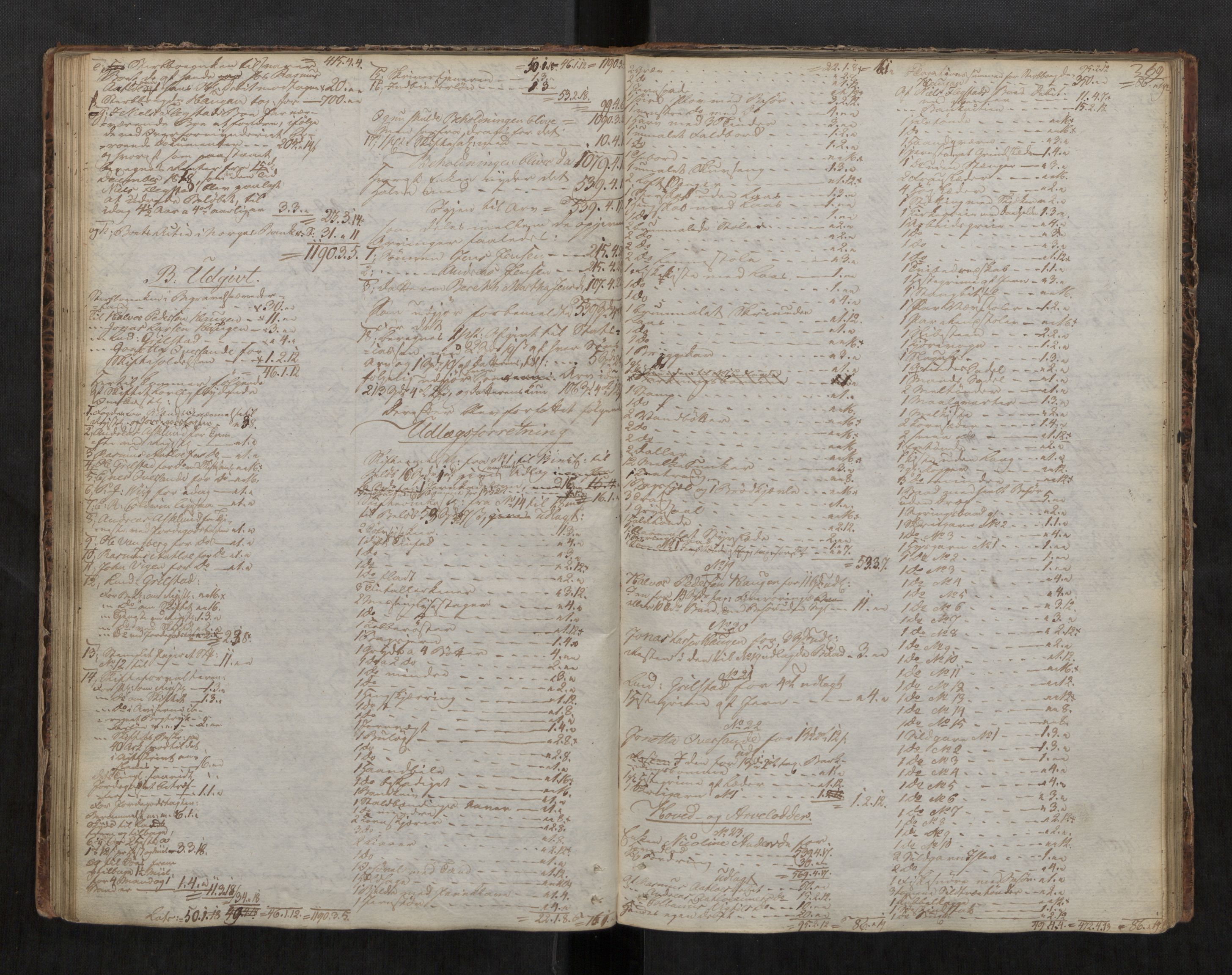Stjør- og Verdal sorenskriveri, AV/SAT-A-4167/1/3/3A/L0030: Skifteprotokoll 25, 1818-1833, s. 69