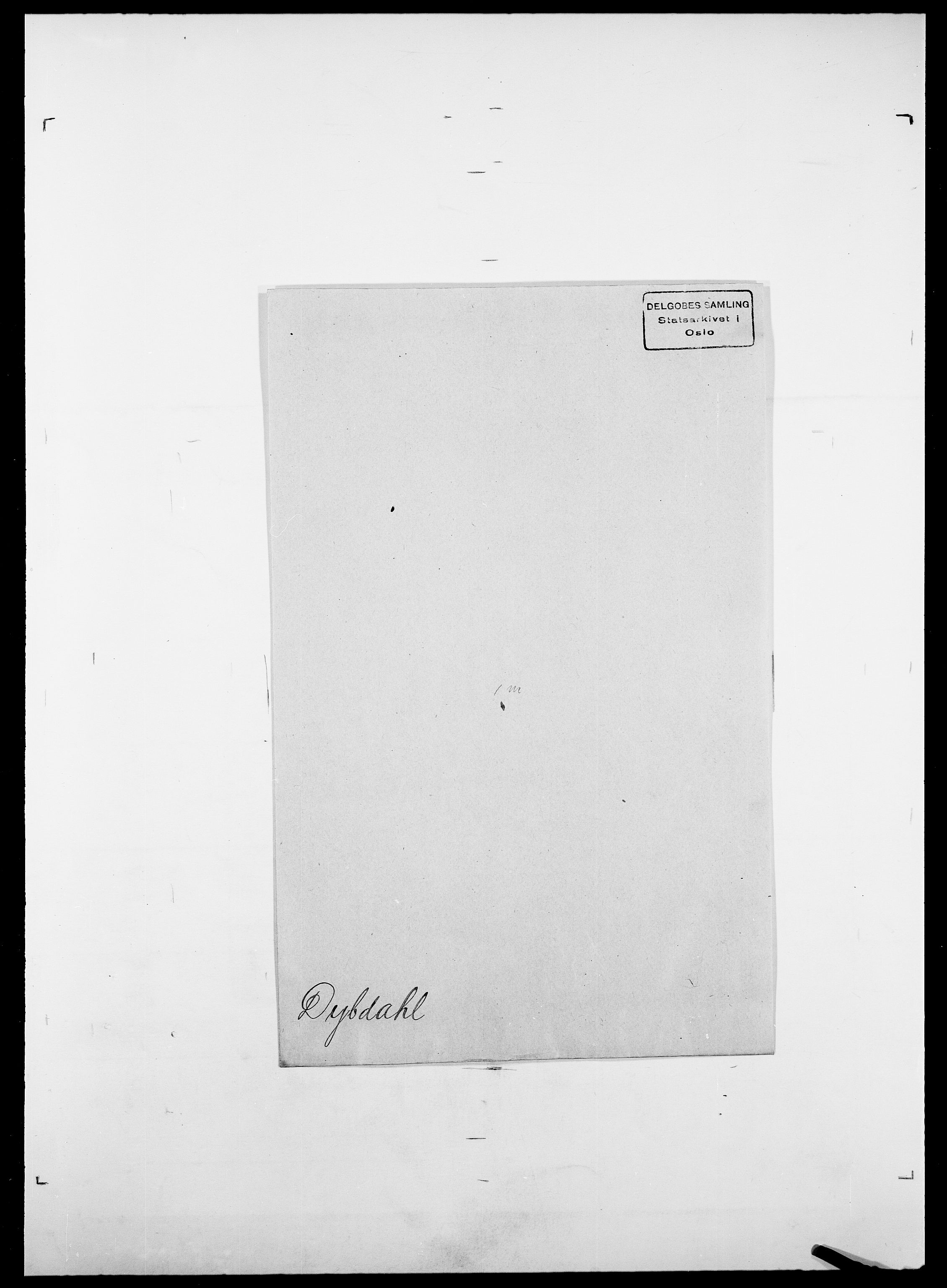 Delgobe, Charles Antoine - samling, AV/SAO-PAO-0038/D/Da/L0009: Dahl - v. Düren, s. 881