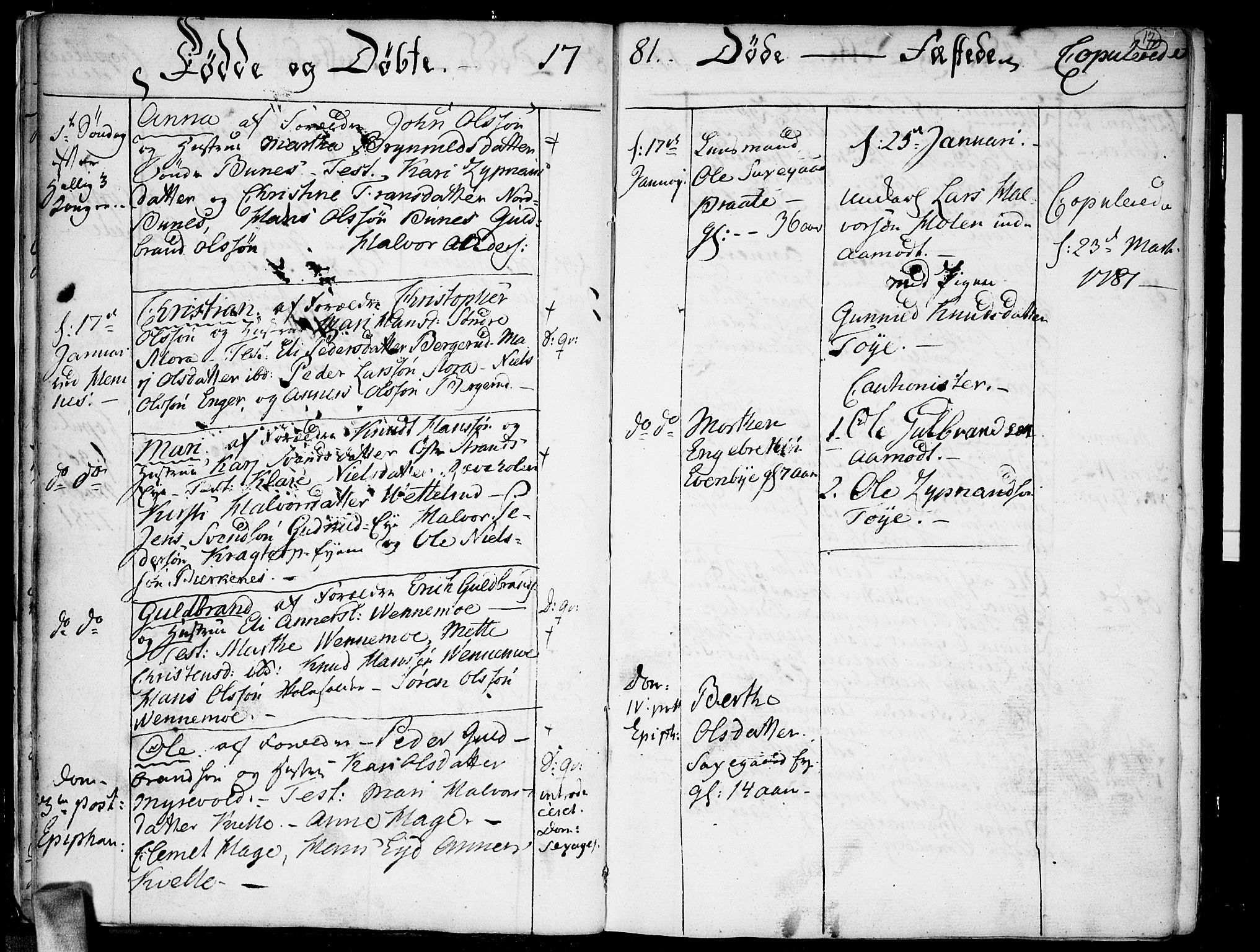 Høland prestekontor Kirkebøker, SAO/A-10346a/F/Fa/L0005: Ministerialbok nr. I 5, 1780-1793, s. 17