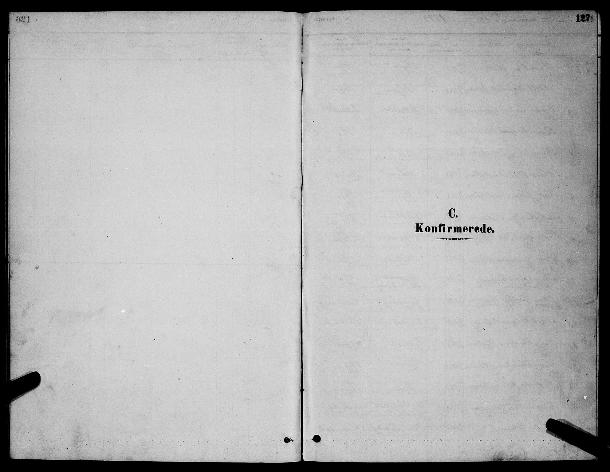 Ministerialprotokoller, klokkerbøker og fødselsregistre - Nordland, SAT/A-1459/855/L0816: Klokkerbok nr. 855C05, 1879-1894, s. 127