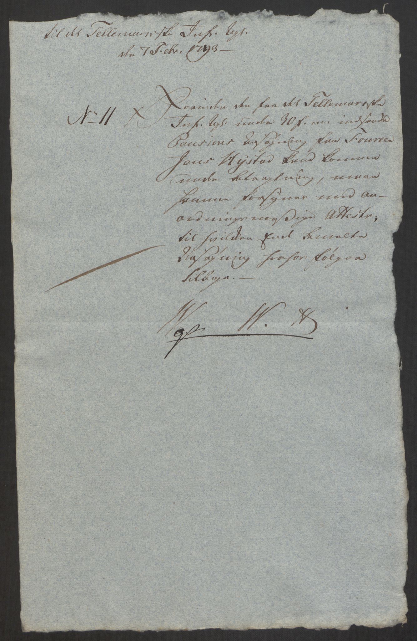 Forsvaret, Den norske kvesthuskasse/krigshospitalkasse, AV/RA-RAFA-1887/F/Fa/L0008: Konsepter, 1790-1793, s. 1024